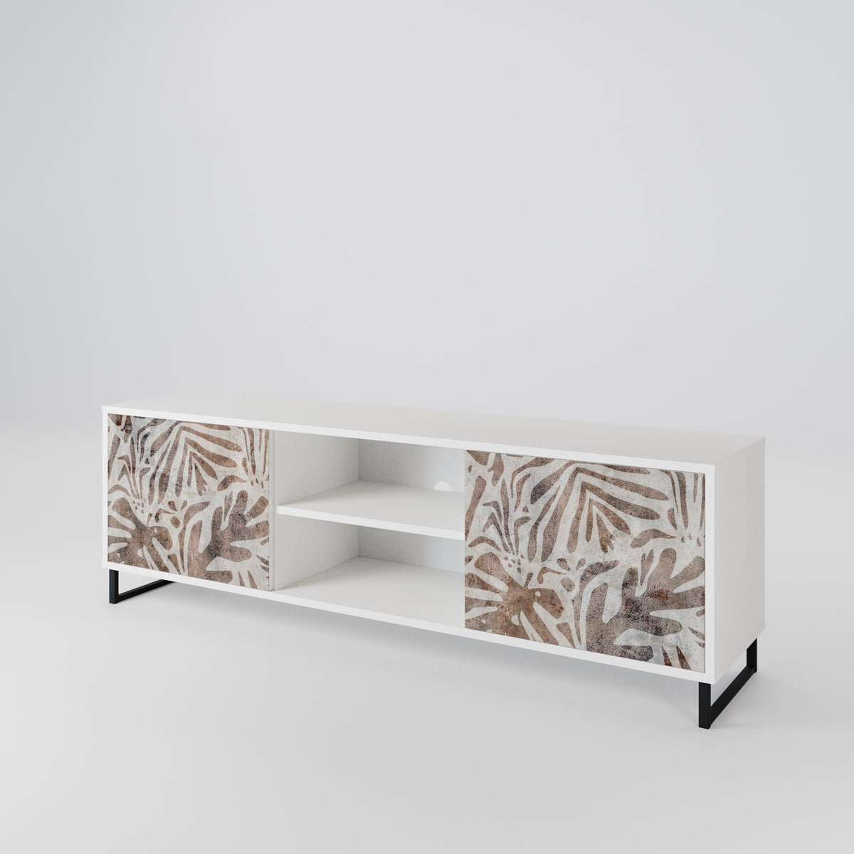 PASSING TIME Mueble de TV de 2 Puertas