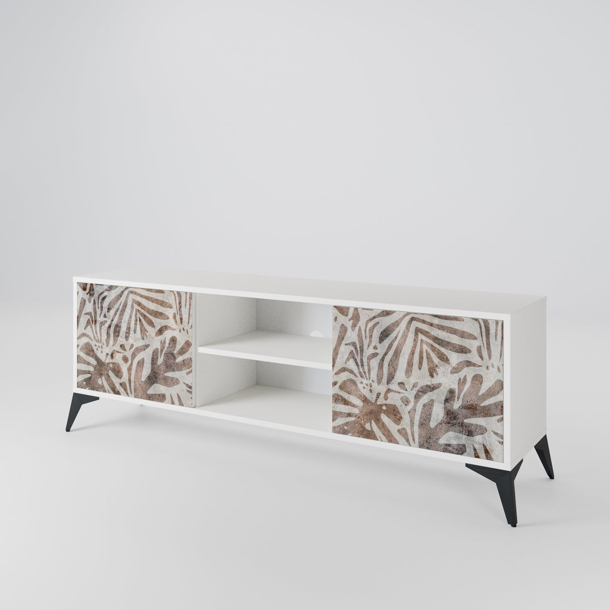 PASSING TIME Mueble de TV de 2 Puertas