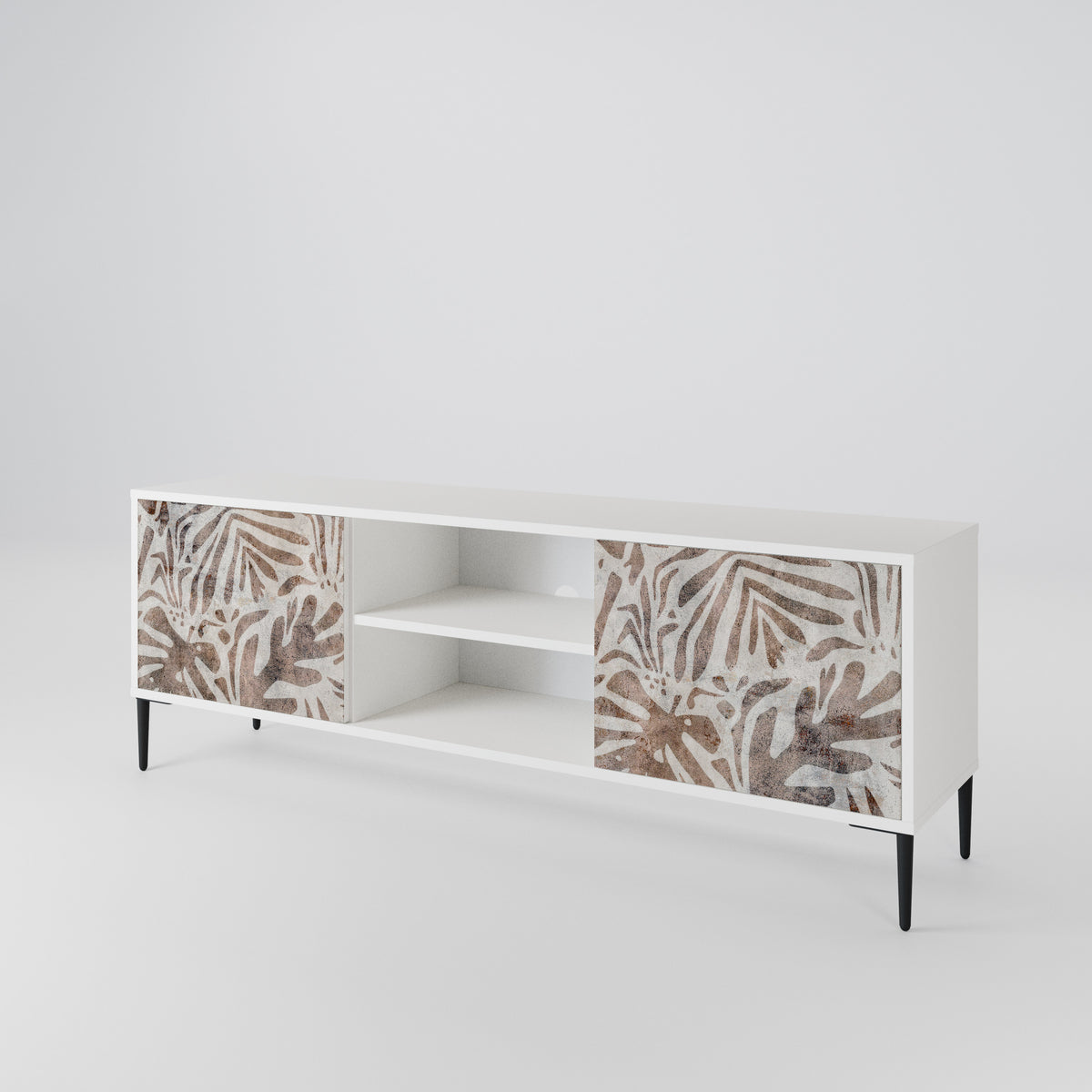 PASSING TIME Mueble de TV de 2 Puertas