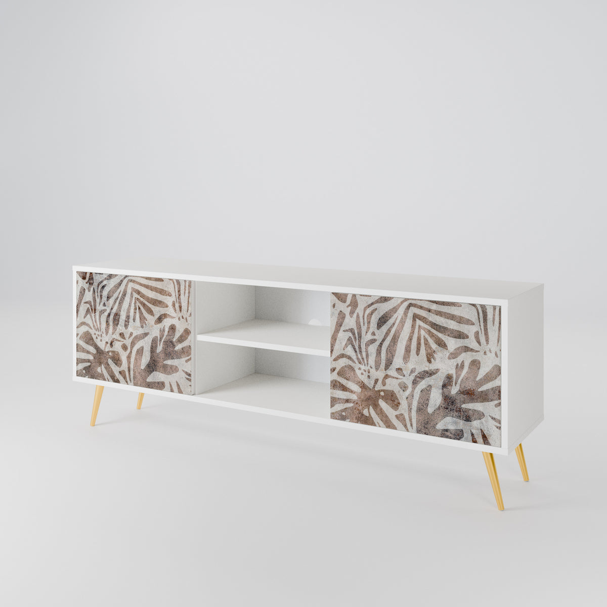 PASSING TIME Mueble de TV de 2 Puertas