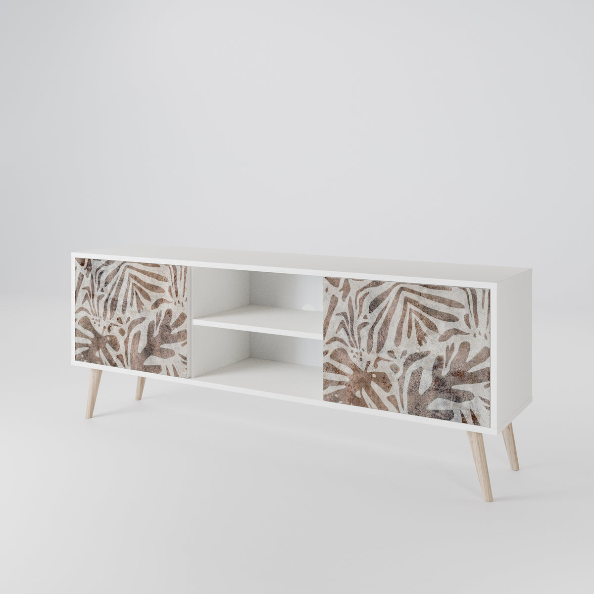 PASSING TIME Mueble de TV de 2 Puertas