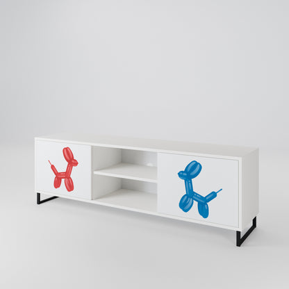 CHILDHOOD MEMORY Mueble de TV de 2 Puertas