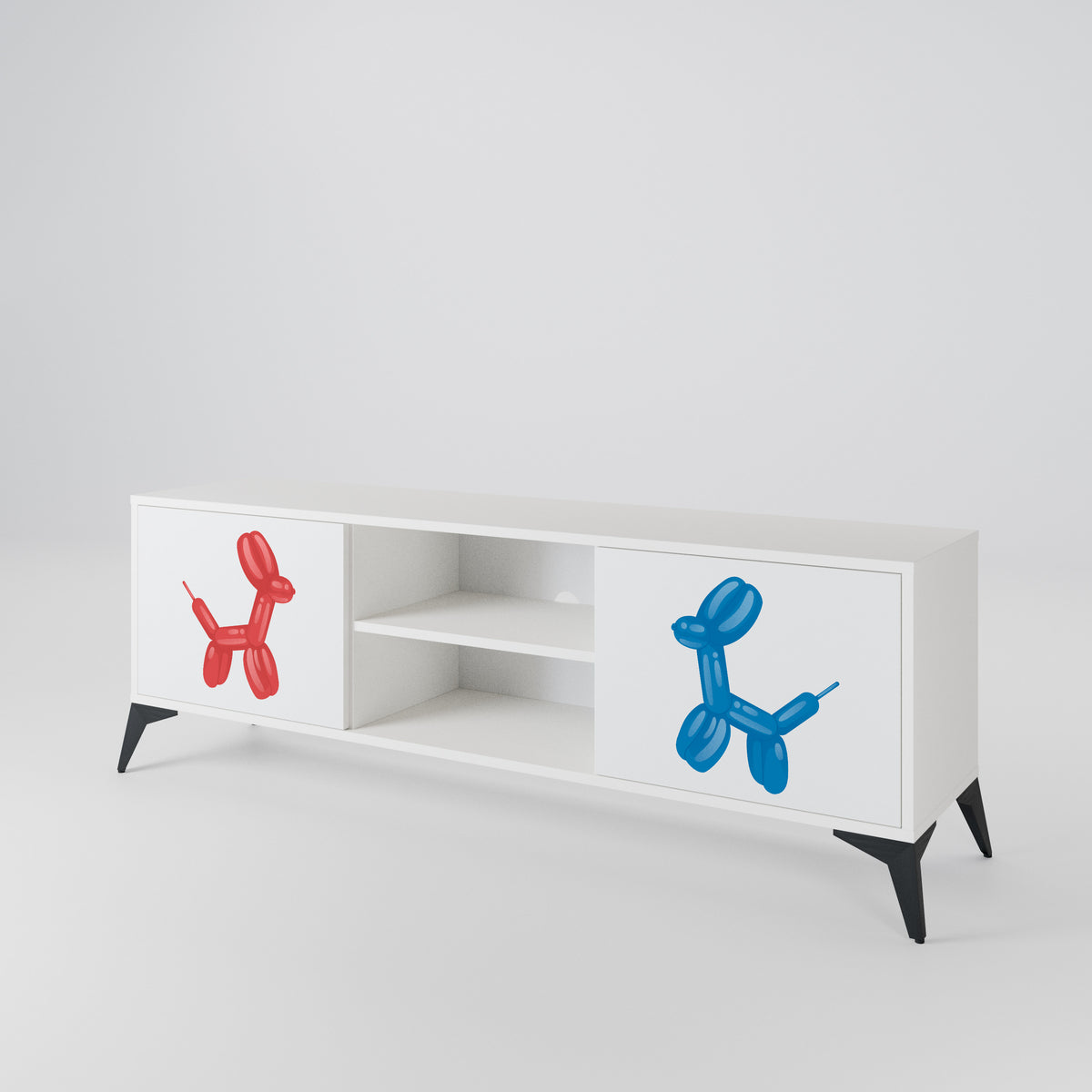 CHILDHOOD MEMORY Mueble de TV de 2 Puertas