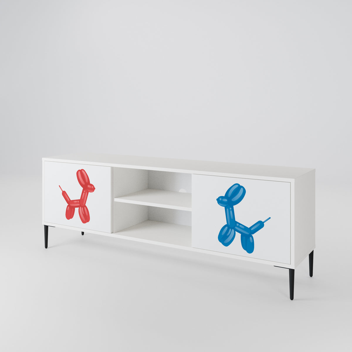 CHILDHOOD MEMORY Mueble de TV de 2 Puertas