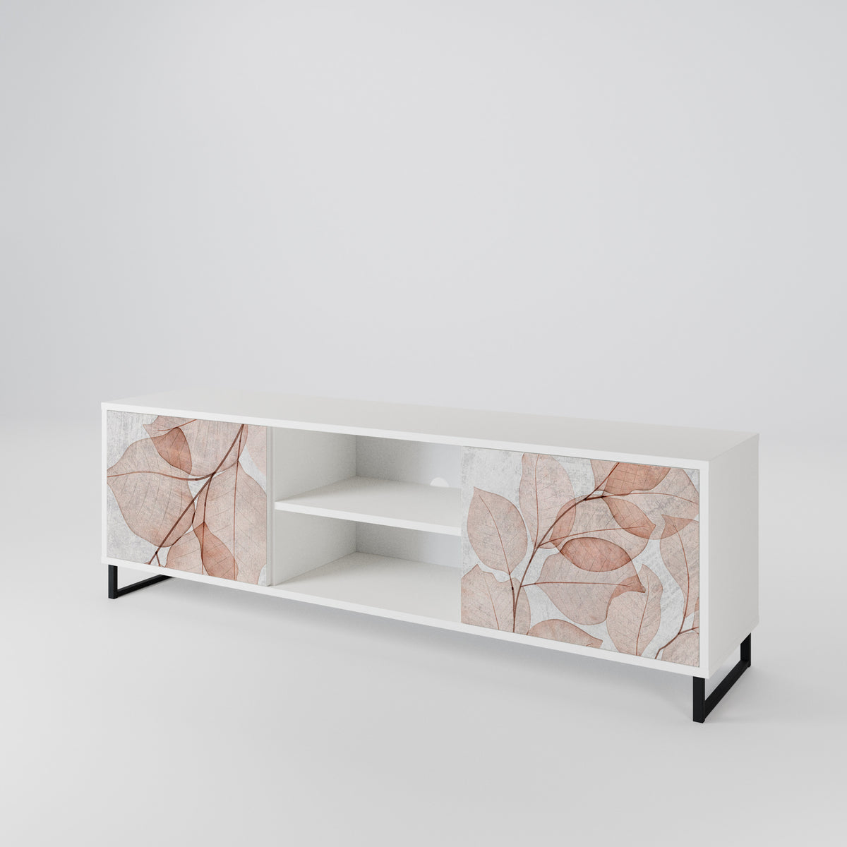 AUTUMN FRAGILITY Mueble de TV de 2 Puertas
