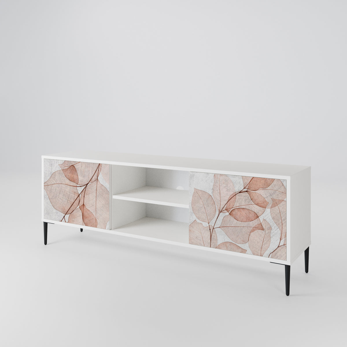 AUTUMN FRAGILITY Mueble de TV de 2 Puertas