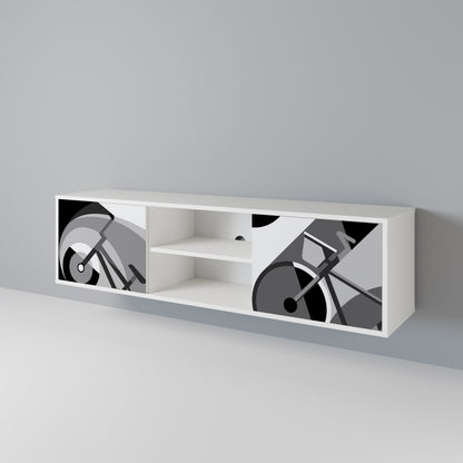 BIKE ENERGY Mueble de TV de 2 Puertas