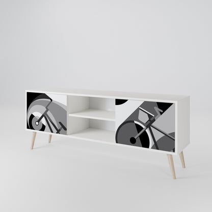 BIKE ENERGY Mueble de TV de 2 Puertas