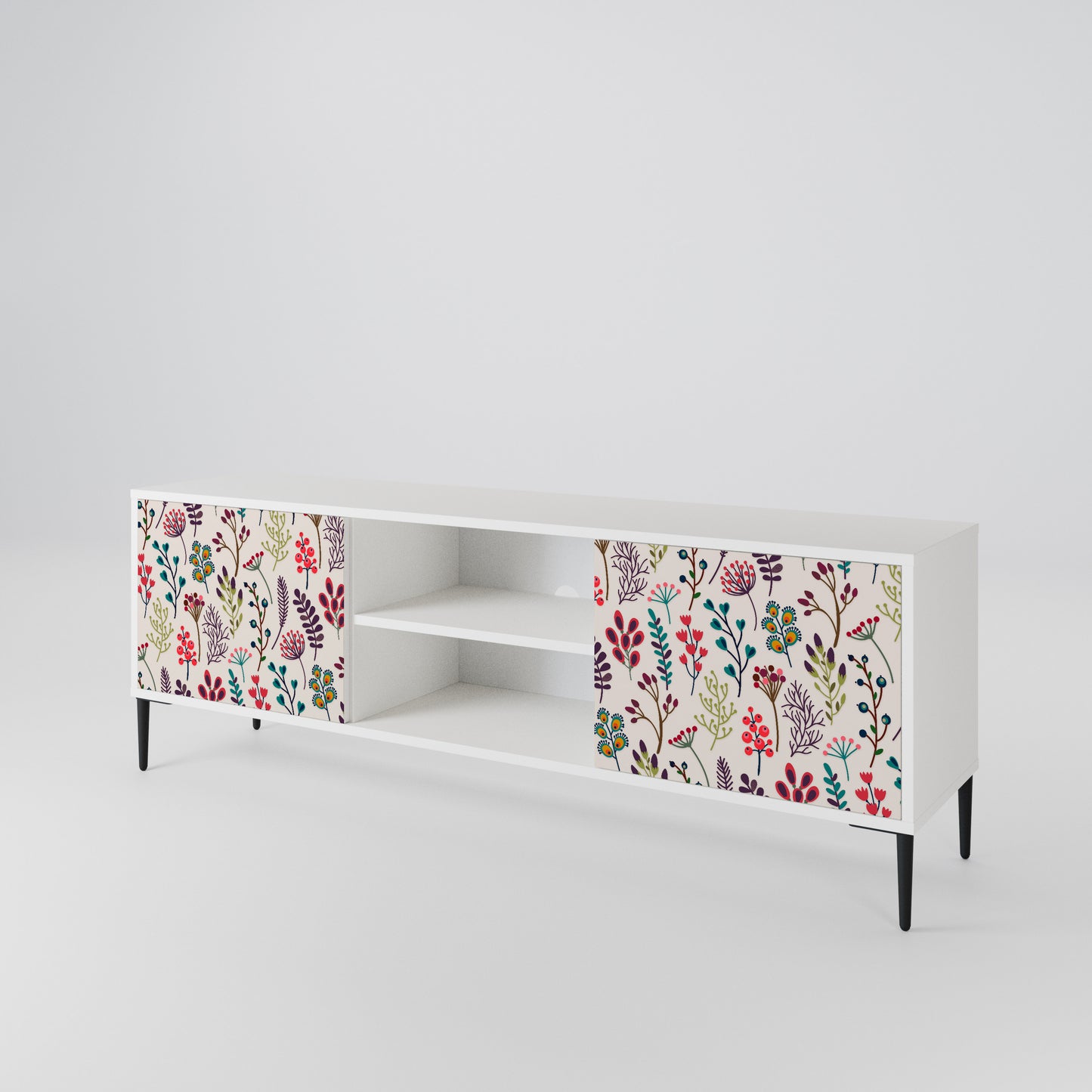 AUTUMN SUNDRIES 2-Door TV Cabinet