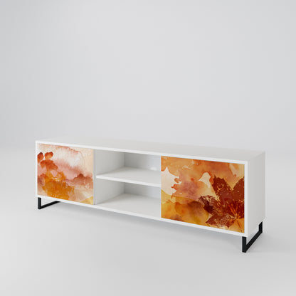 TRACES OF AUTUMN Mueble de TV de 2 Puertas