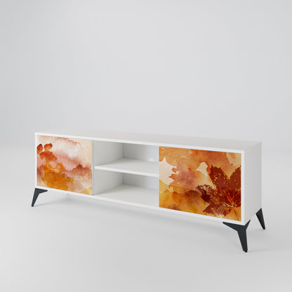 TRACES OF AUTUMN Mueble de TV de 2 Puertas
