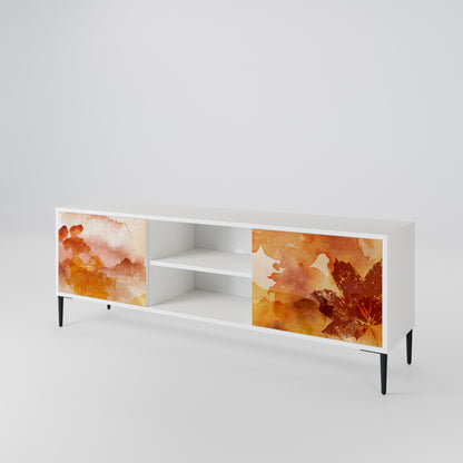 TRACES OF AUTUMN Mueble de TV de 2 Puertas