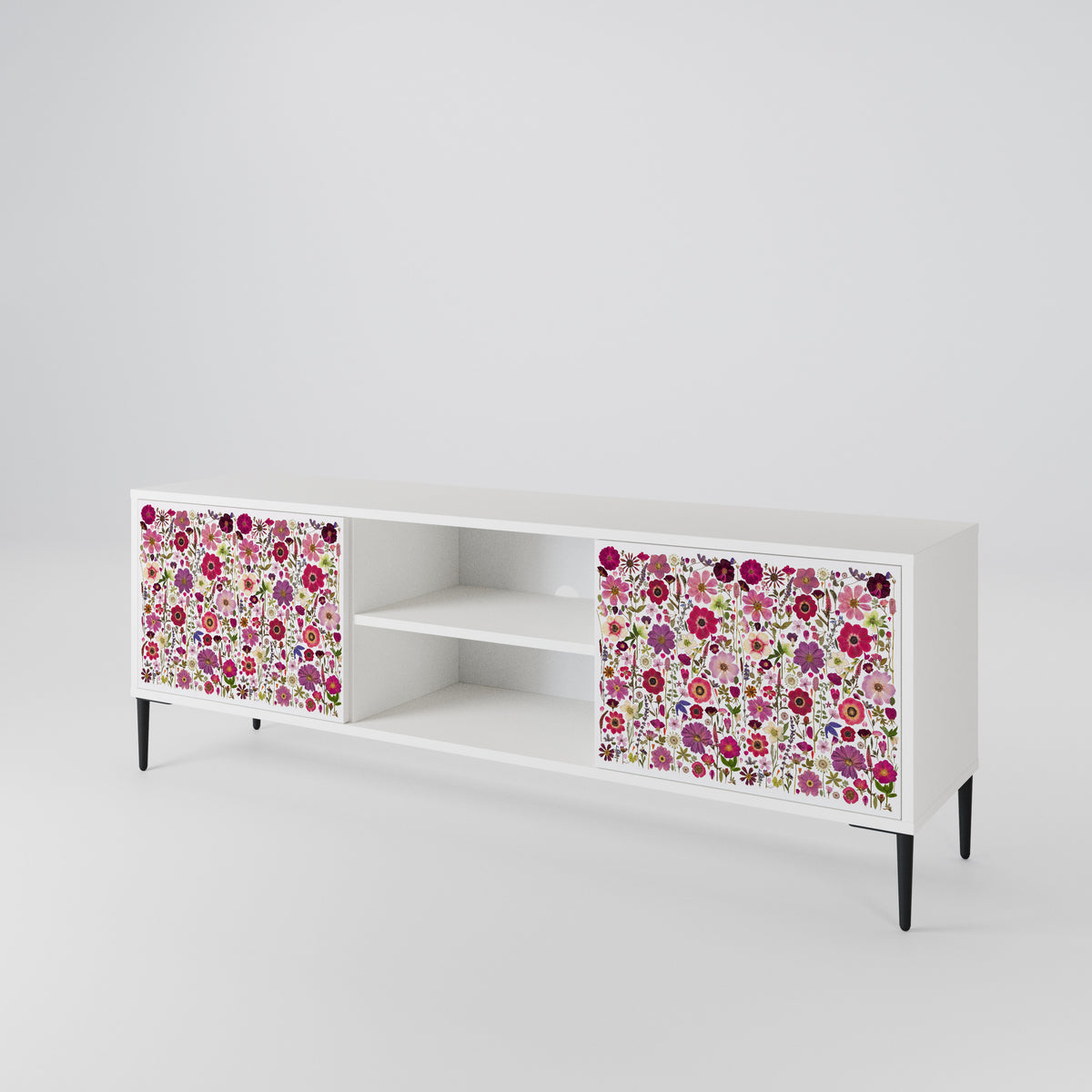 PETAL GARDEN 2-Door TV Cabinet