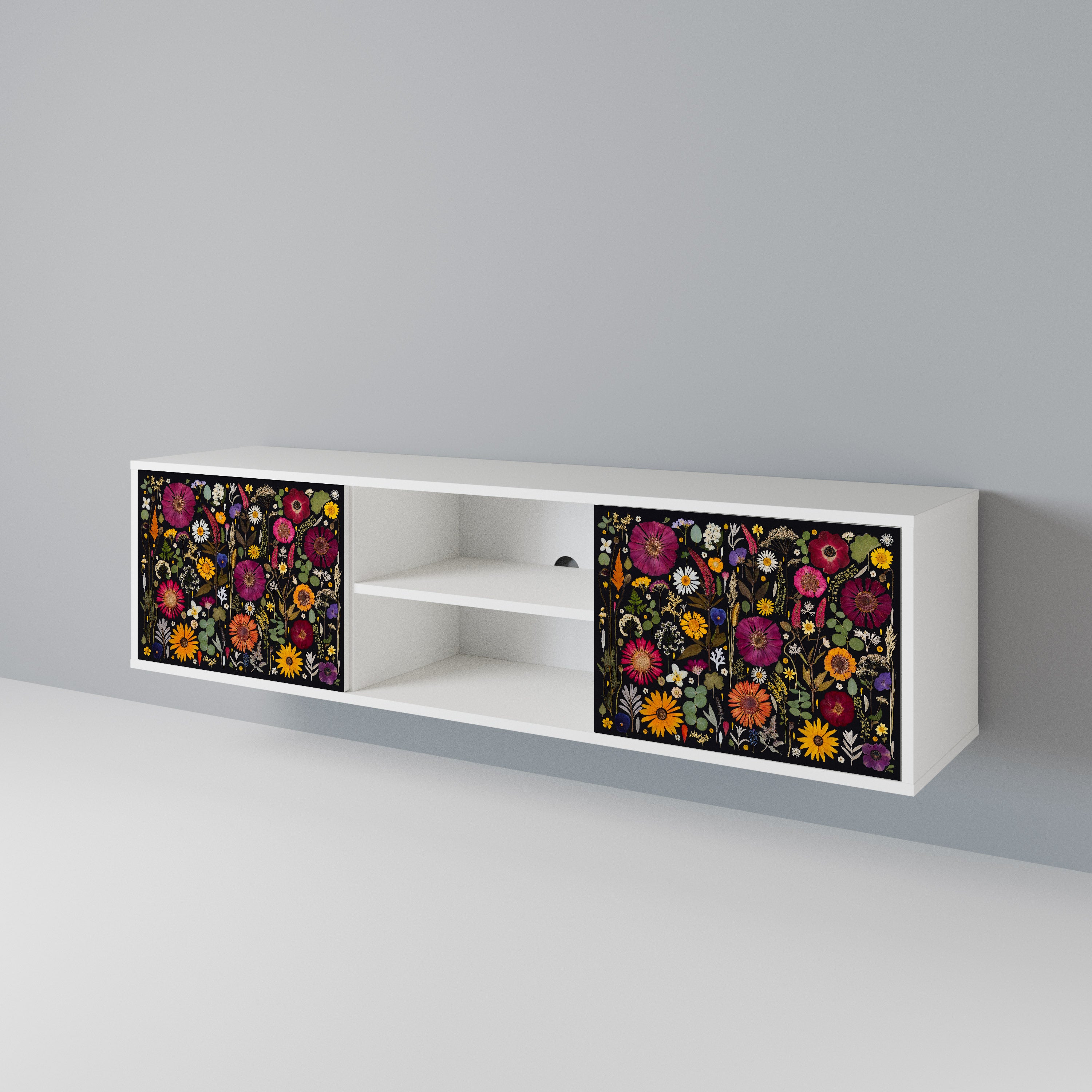 DAYNITE GARDEN Mueble de TV de 2 Puertas