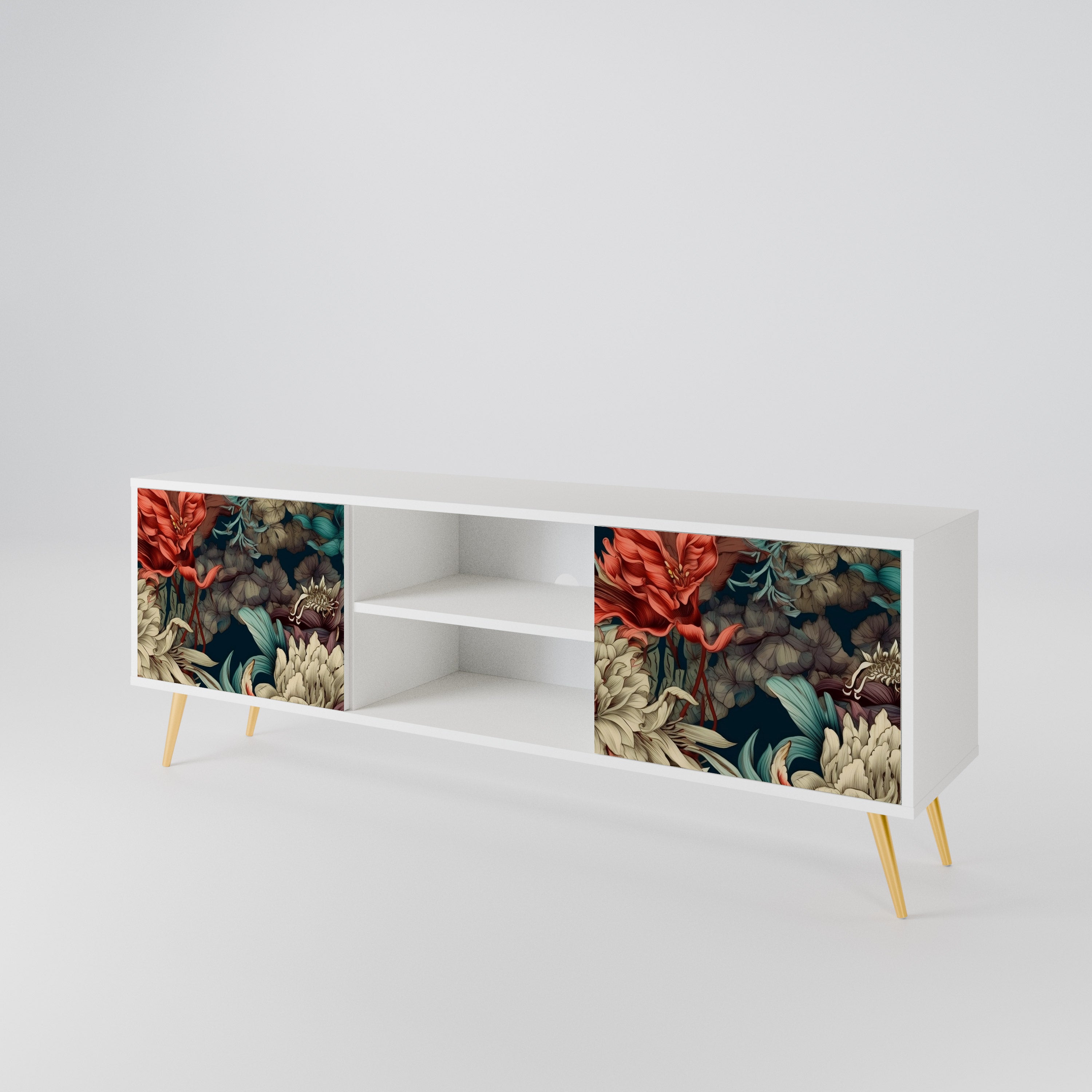 SPROUTING GRACE Mueble de TV de 2 Puertas