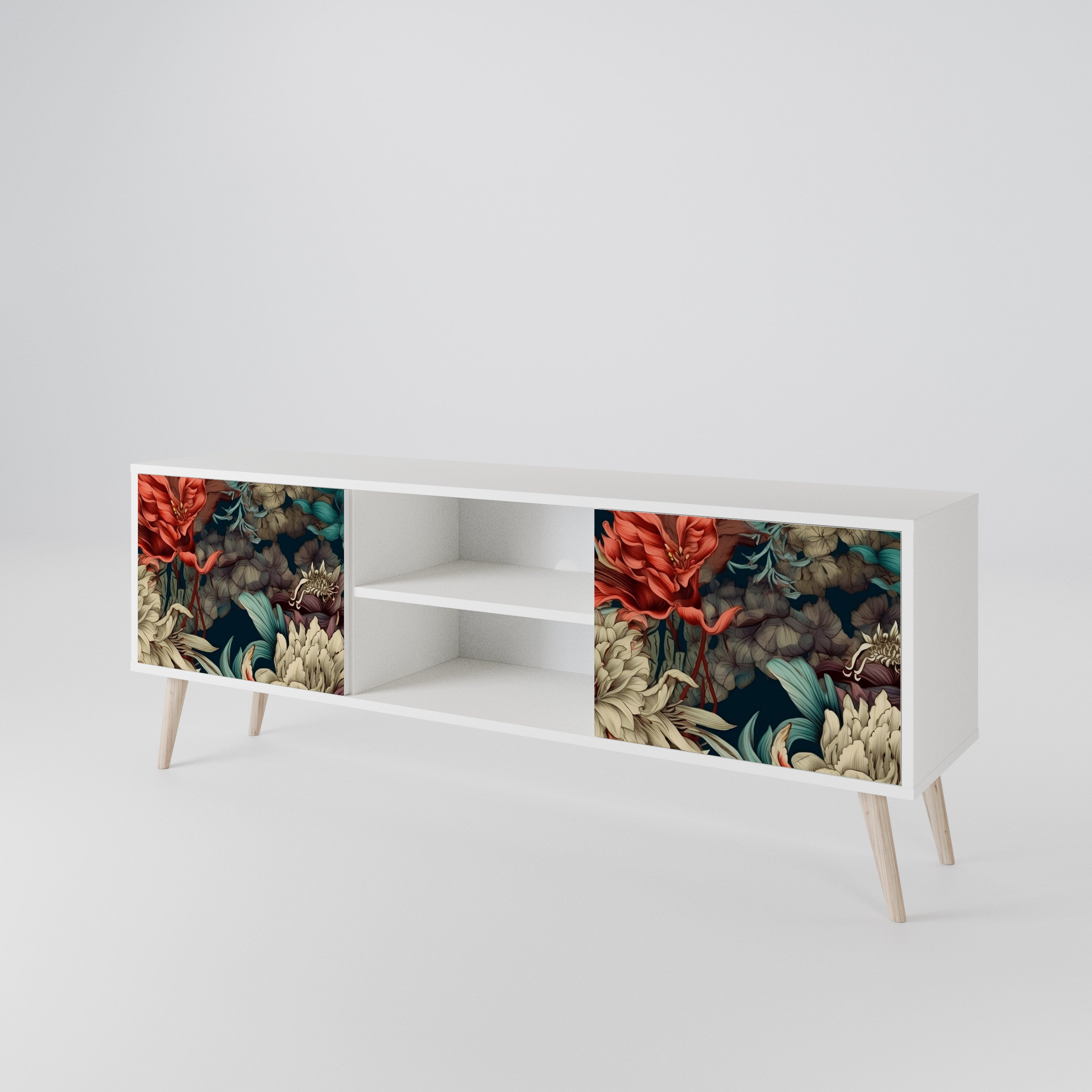 SPROUTING GRACE Mueble de TV de 2 Puertas