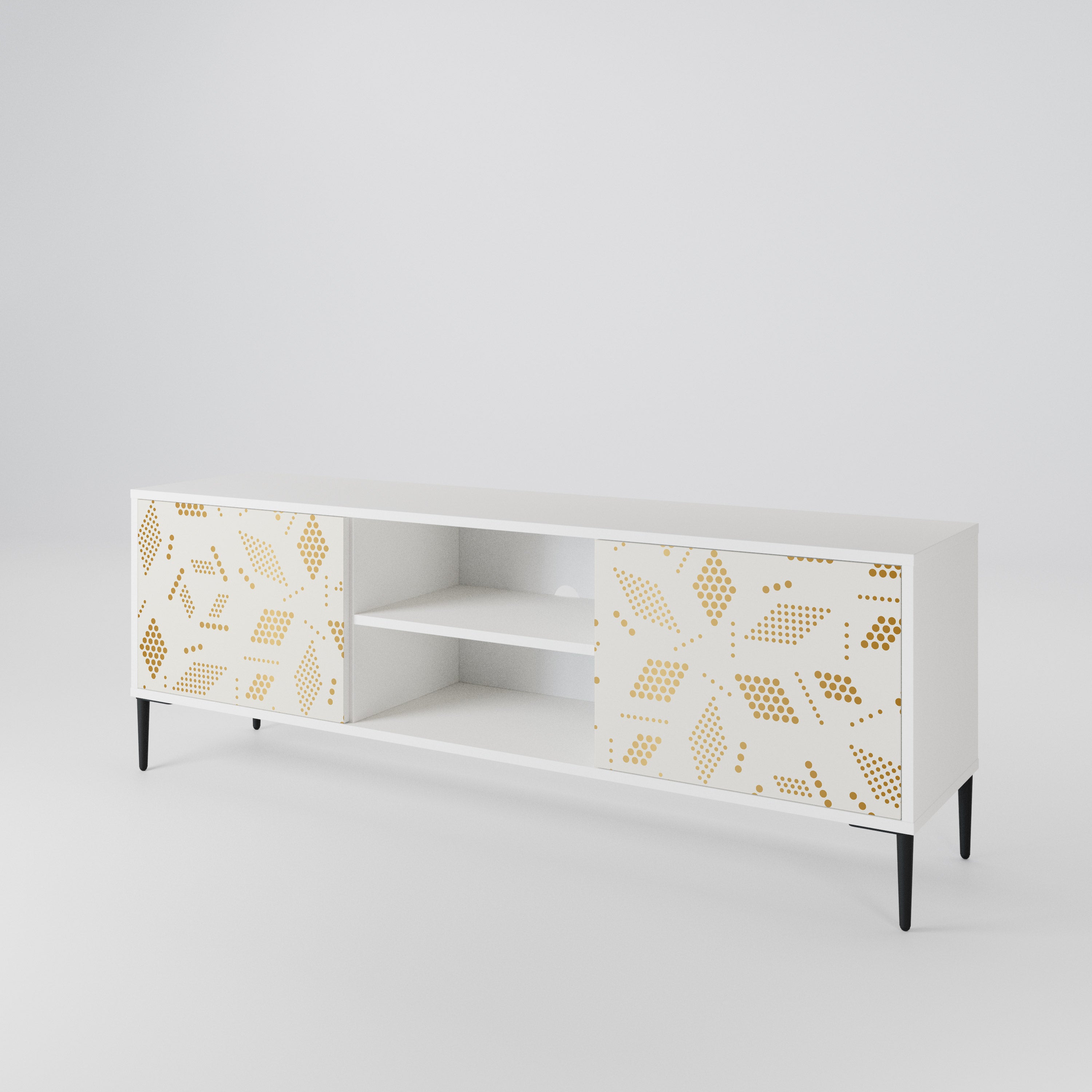 SPOTTED DAZE Mueble de TV de 2 Puertas