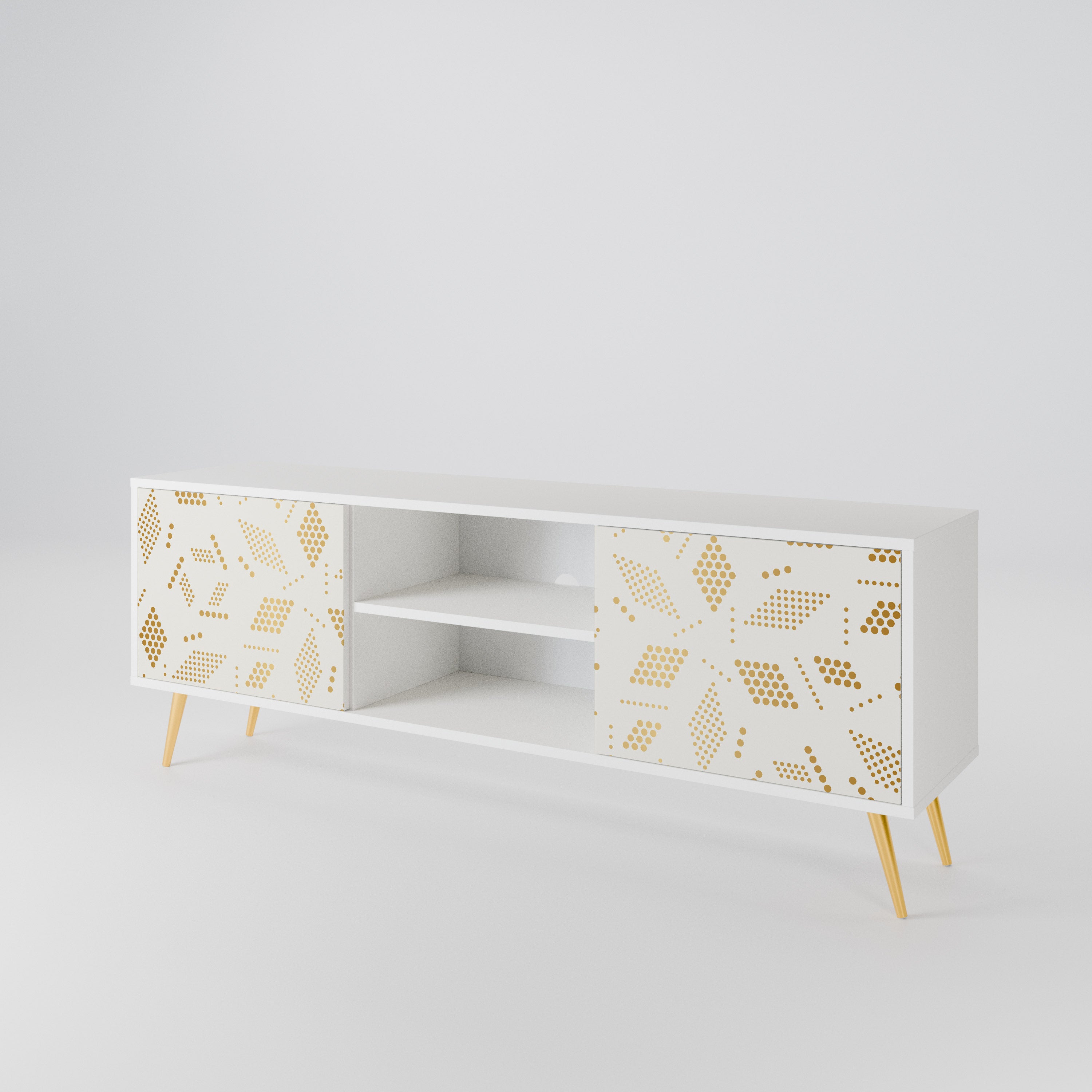 SPOTTED DAZE Mueble de TV de 2 Puertas