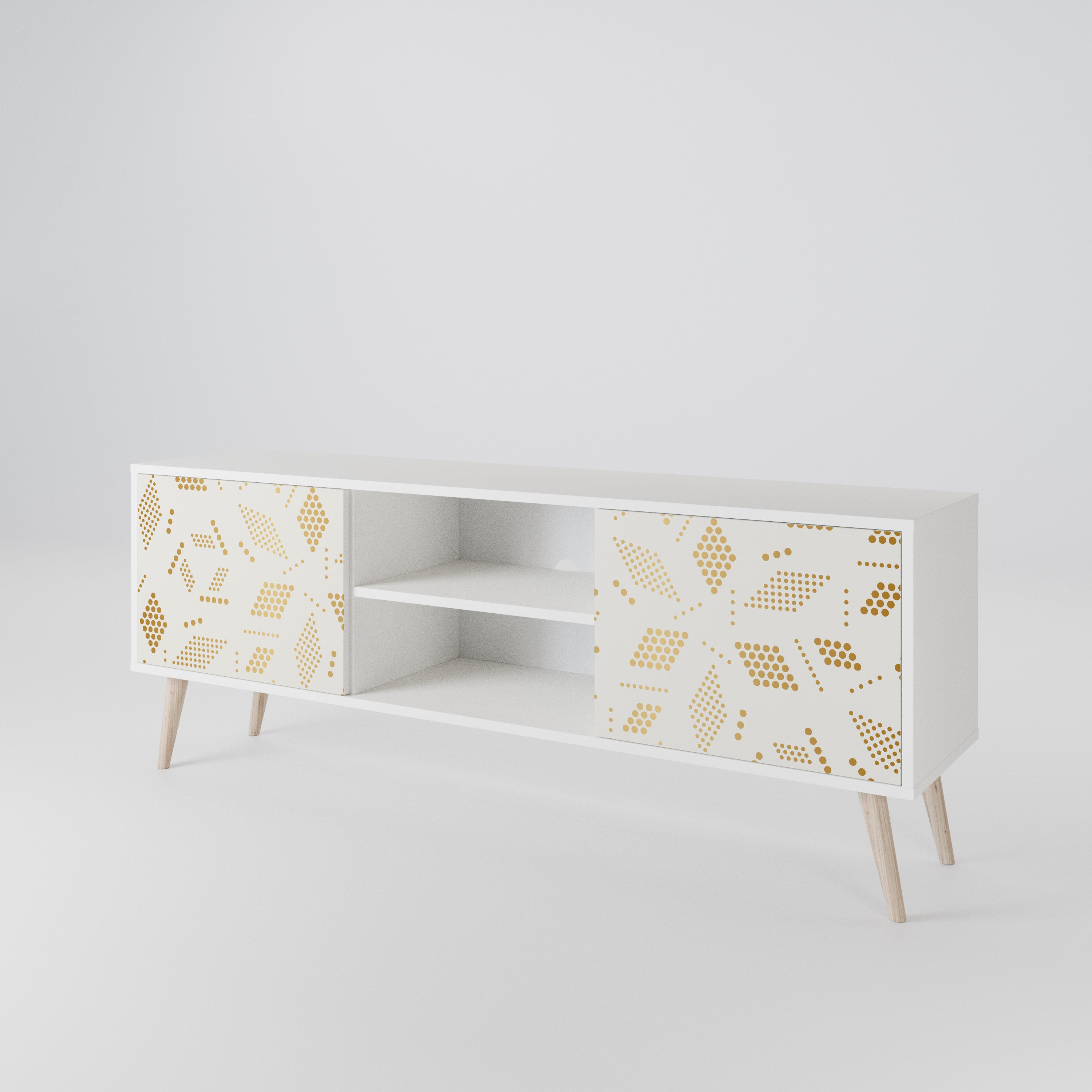 SPOTTED DAZE Mueble de TV de 2 Puertas