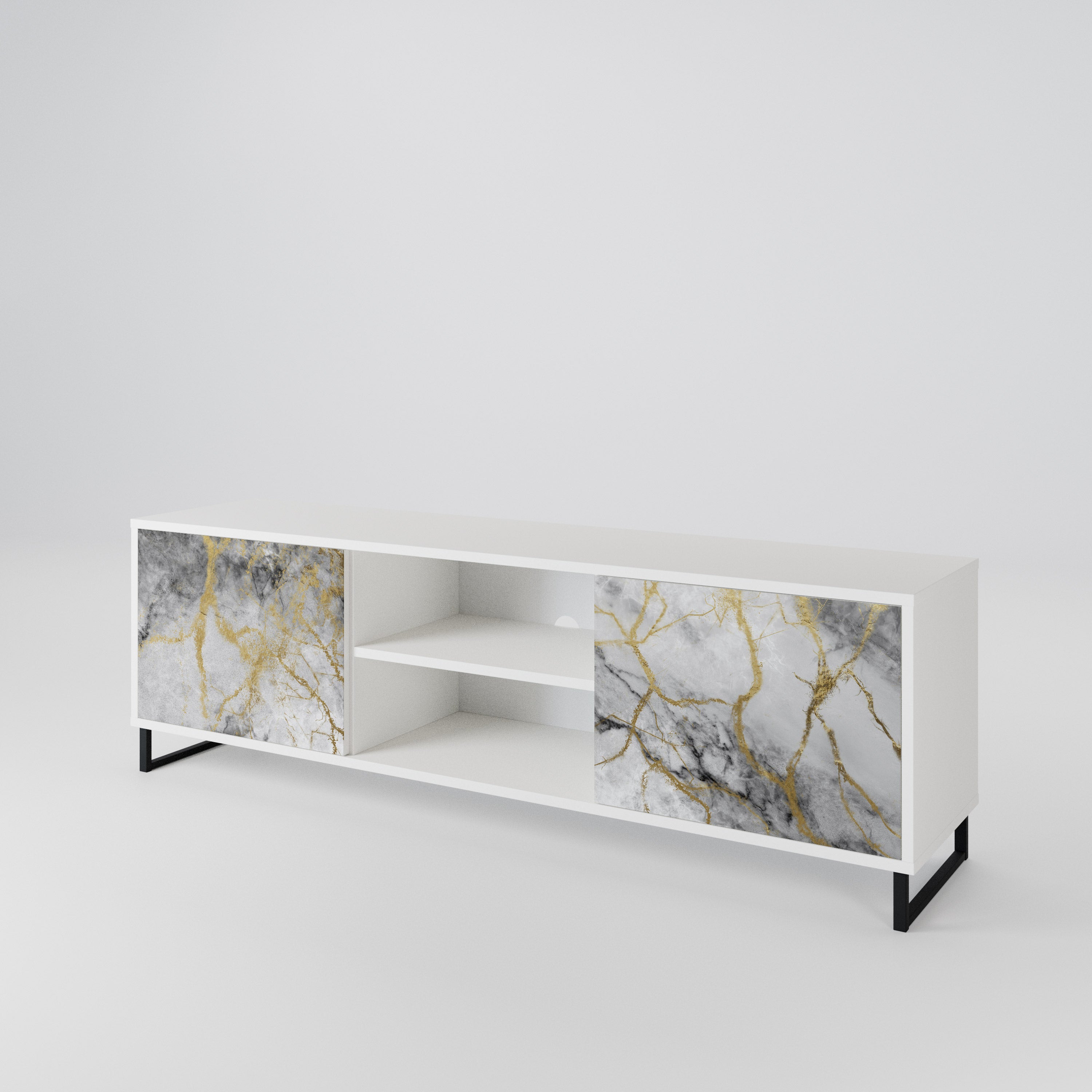 TIMELESS GLIDE Mueble de TV de 2 Puertas