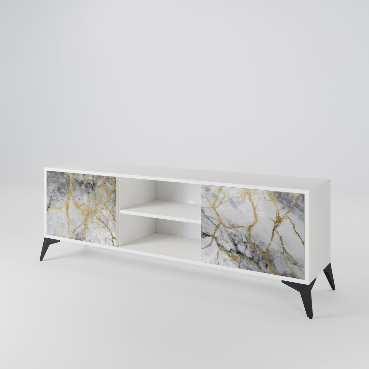 TIMELESS GLIDE Mueble de TV de 2 Puertas