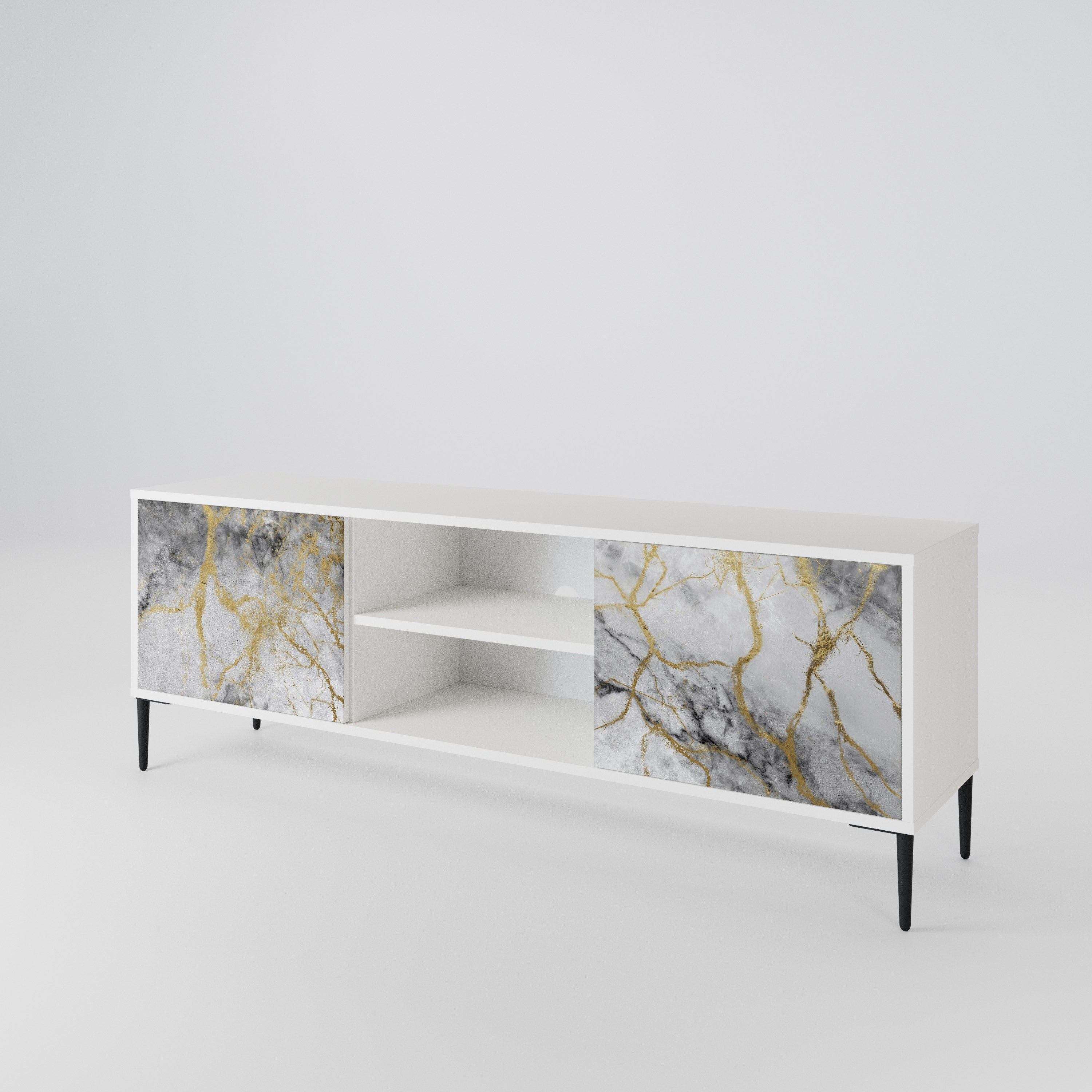 TIMELESS GLIDE Mueble de TV de 2 Puertas