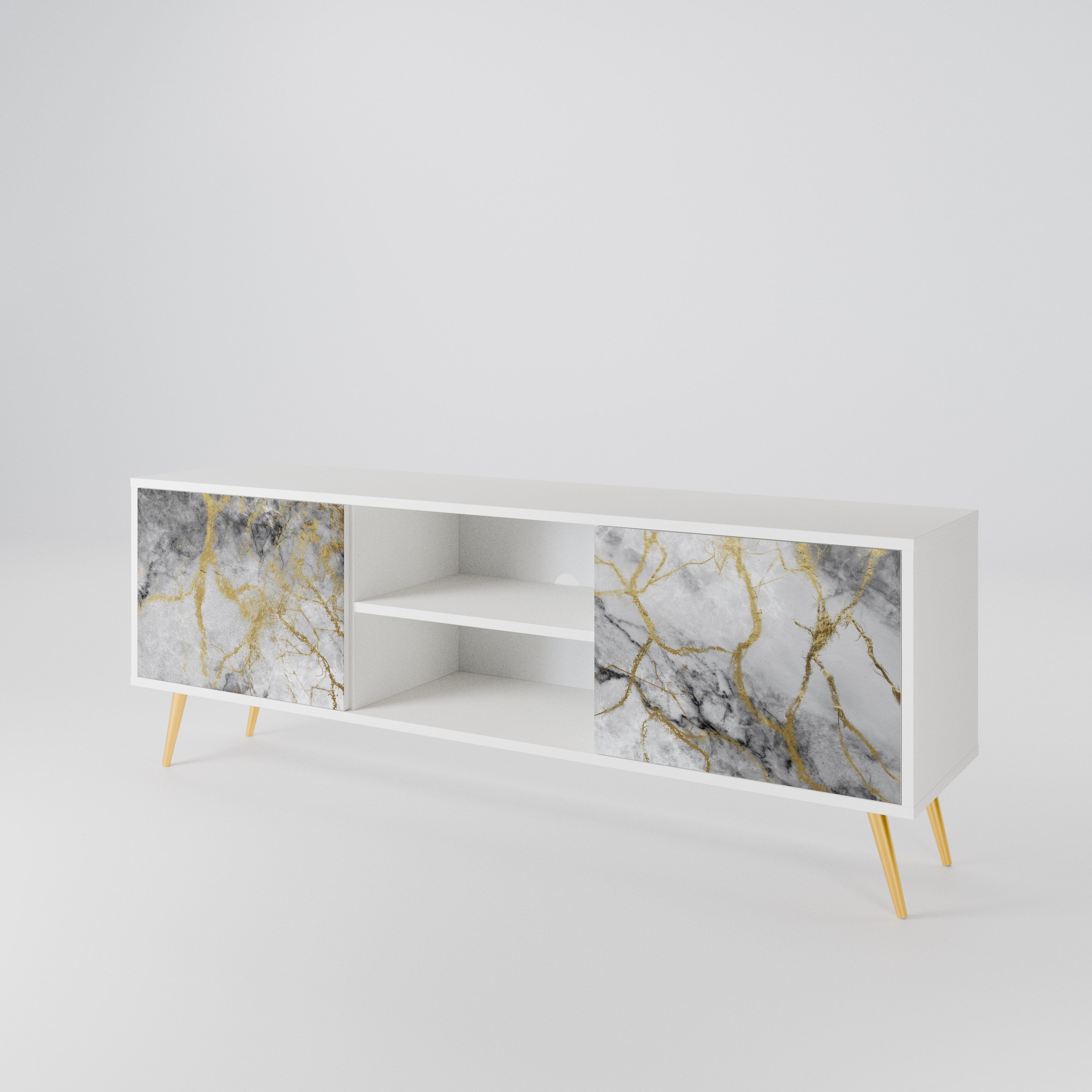 TIMELESS GLIDE Mueble de TV de 2 Puertas
