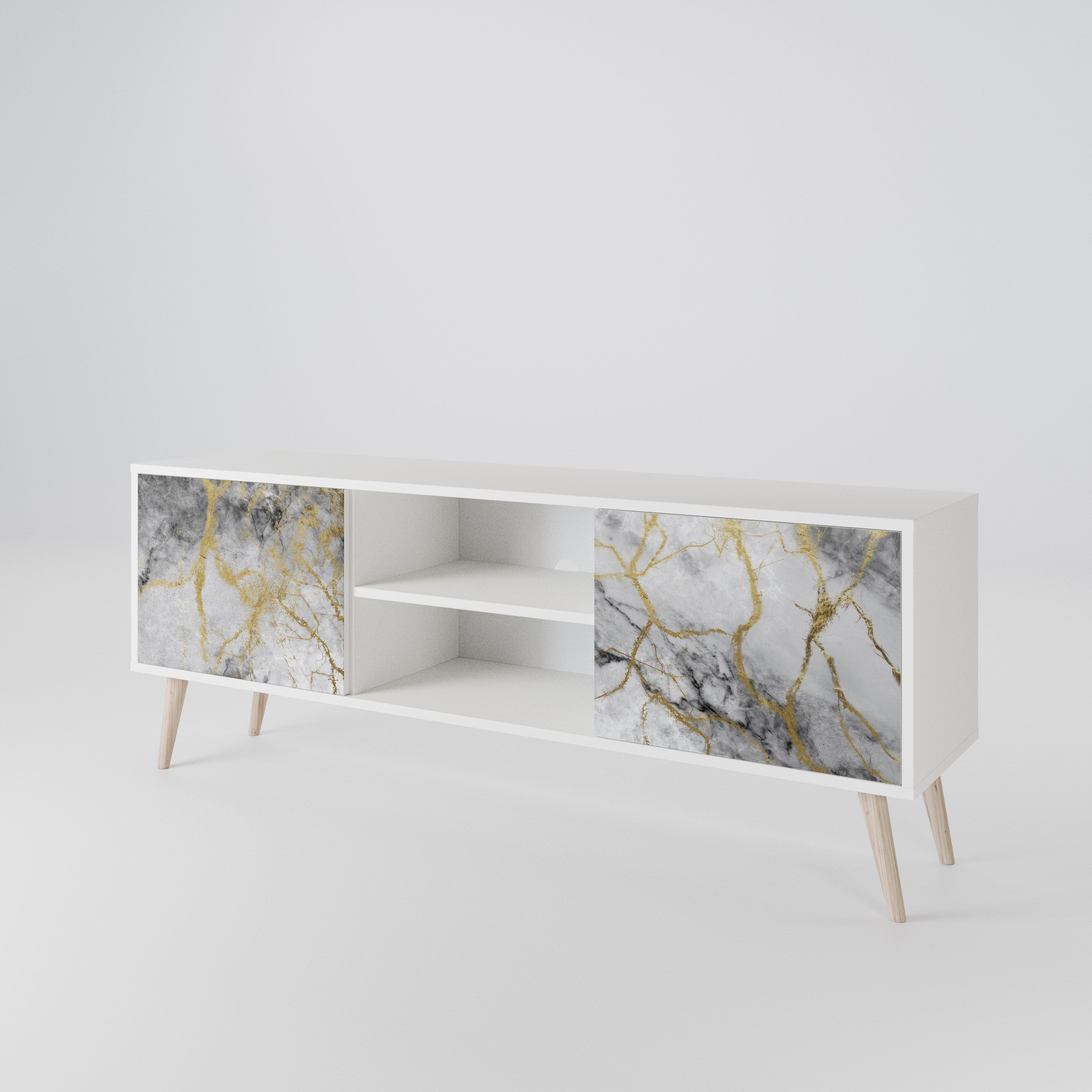 TIMELESS GLIDE Mueble de TV de 2 Puertas