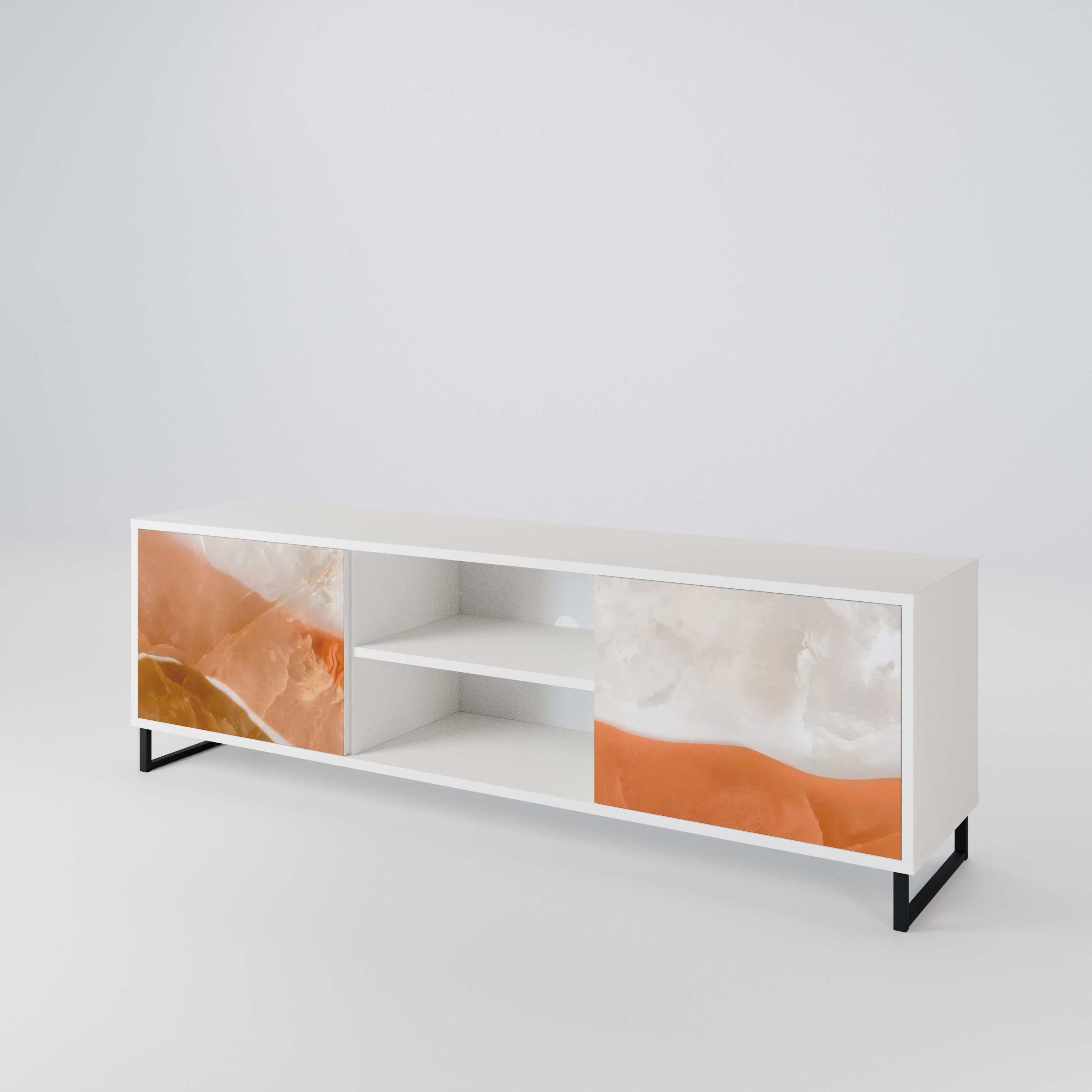 SANDHILLS SPLENDOUR Mueble de TV de 2 Puertas