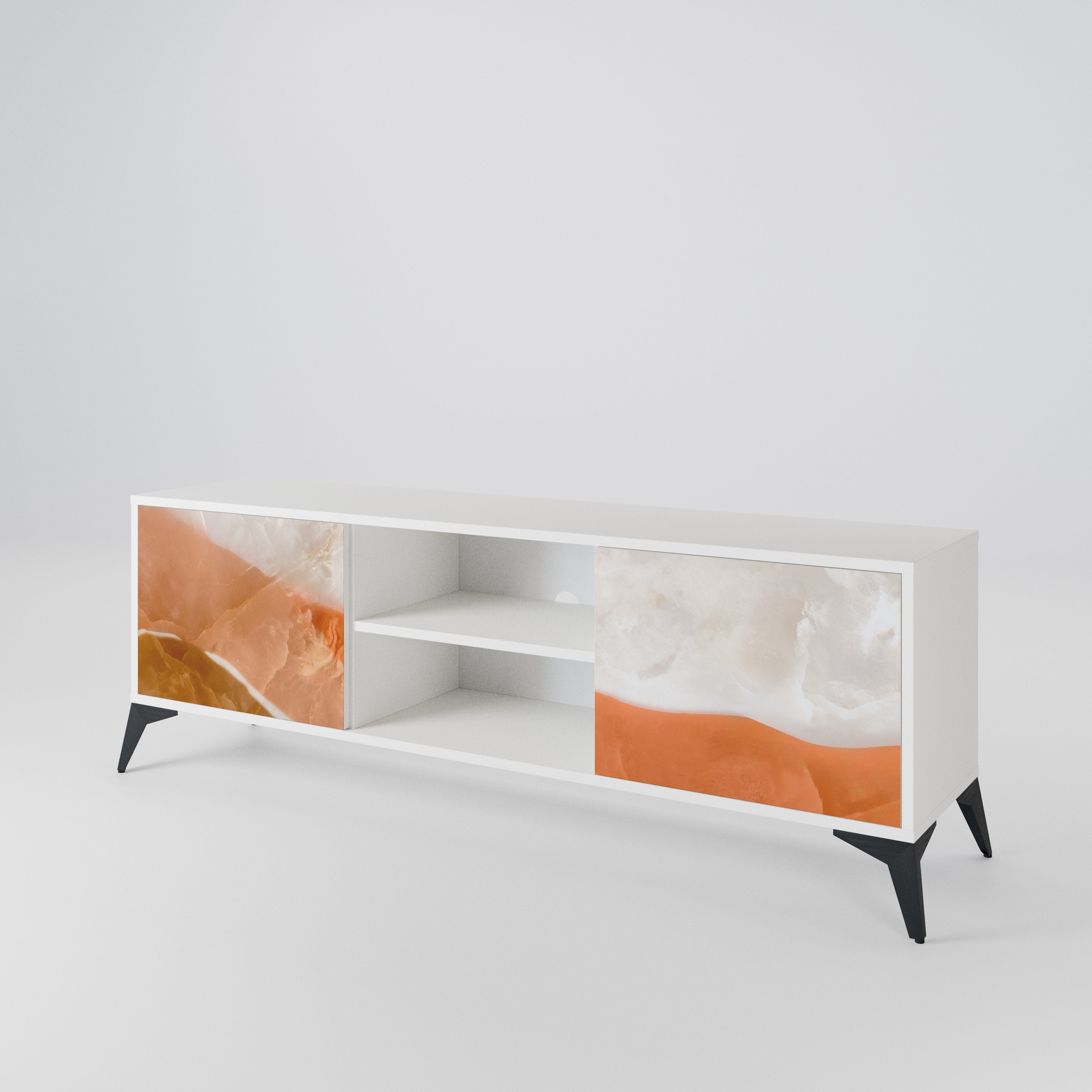 SANDHILLS SPLENDOUR Mueble de TV de 2 Puertas