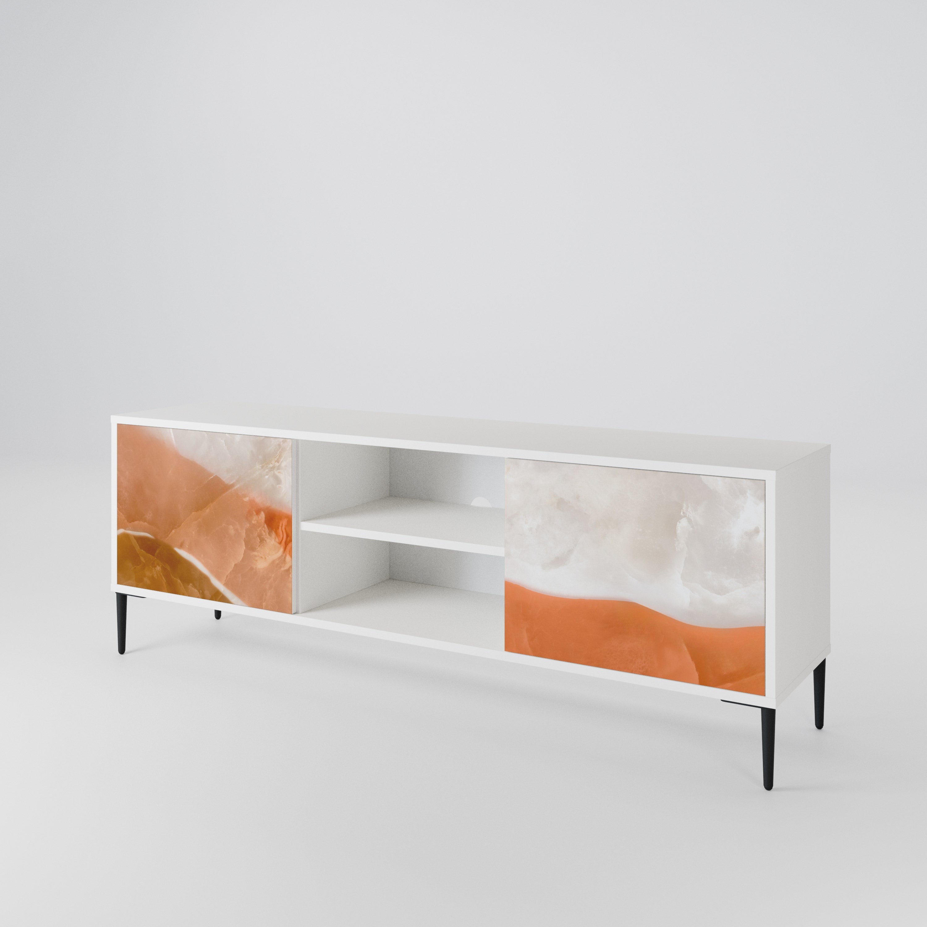 SANDHILLS SPLENDOUR Mueble de TV de 2 Puertas