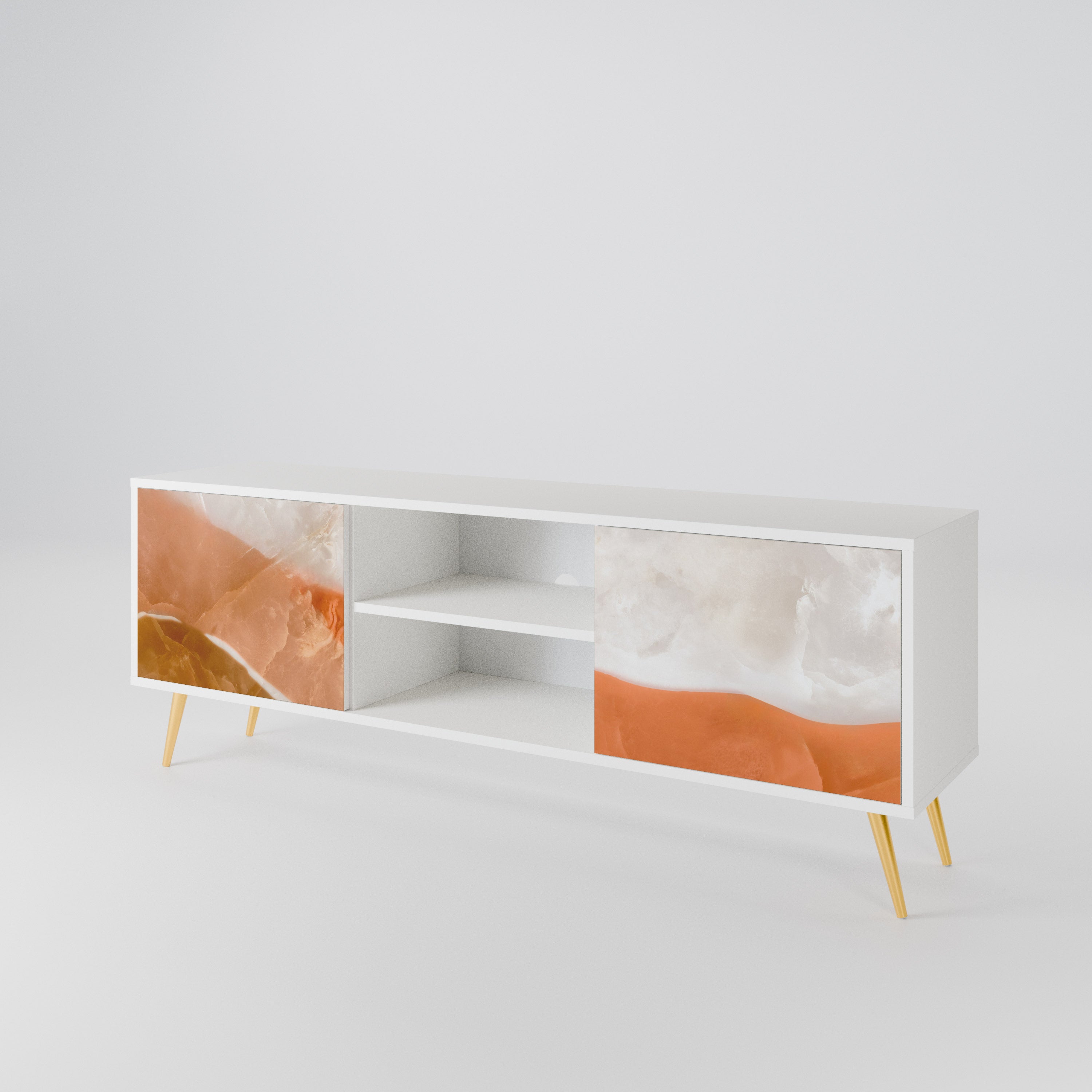 SANDHILLS SPLENDOUR Mueble de TV de 2 Puertas