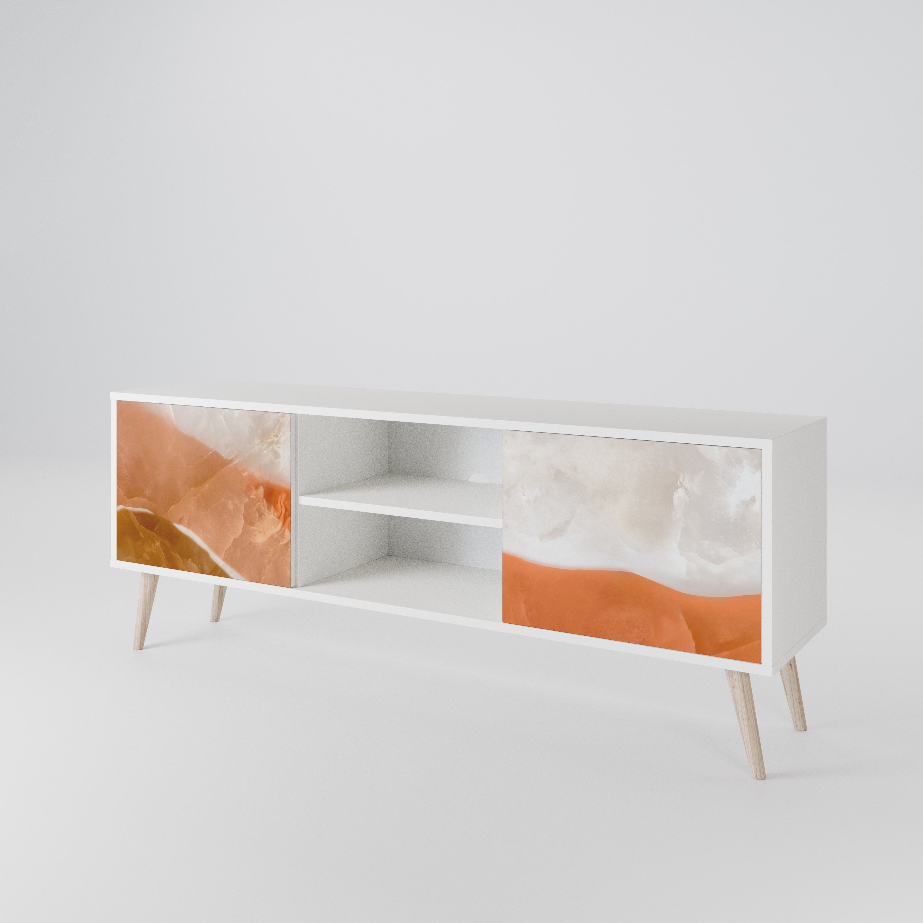 SANDHILLS SPLENDOUR Mueble de TV de 2 Puertas