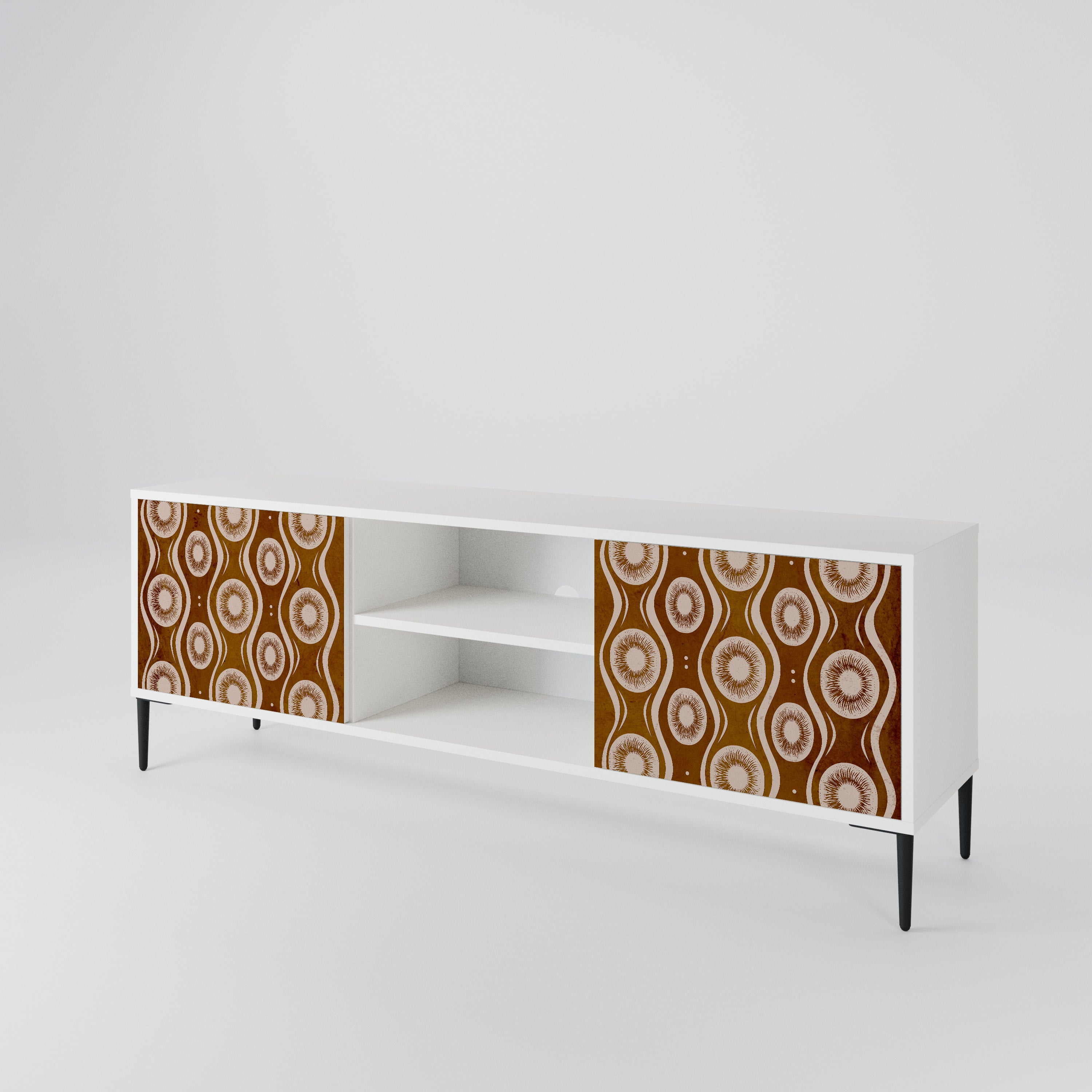 BROWN EYES Mueble de TV de 2 Puertas