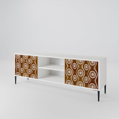 BROWN EYES Mueble de TV de 2 Puertas