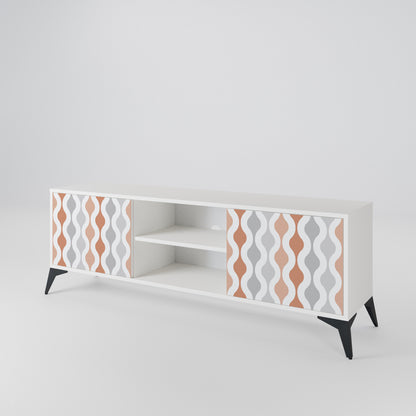 HAZY NOSTALGIA Mueble de TV de 2 Puertas