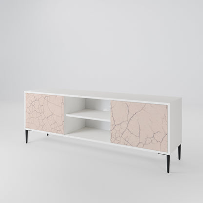 CERAMIC TEXTURE Mueble de TV de 2 Puertas