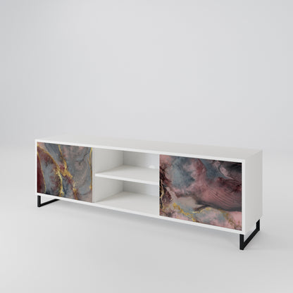 GOLDEN TIDES Mueble de TV de 2 Puertas