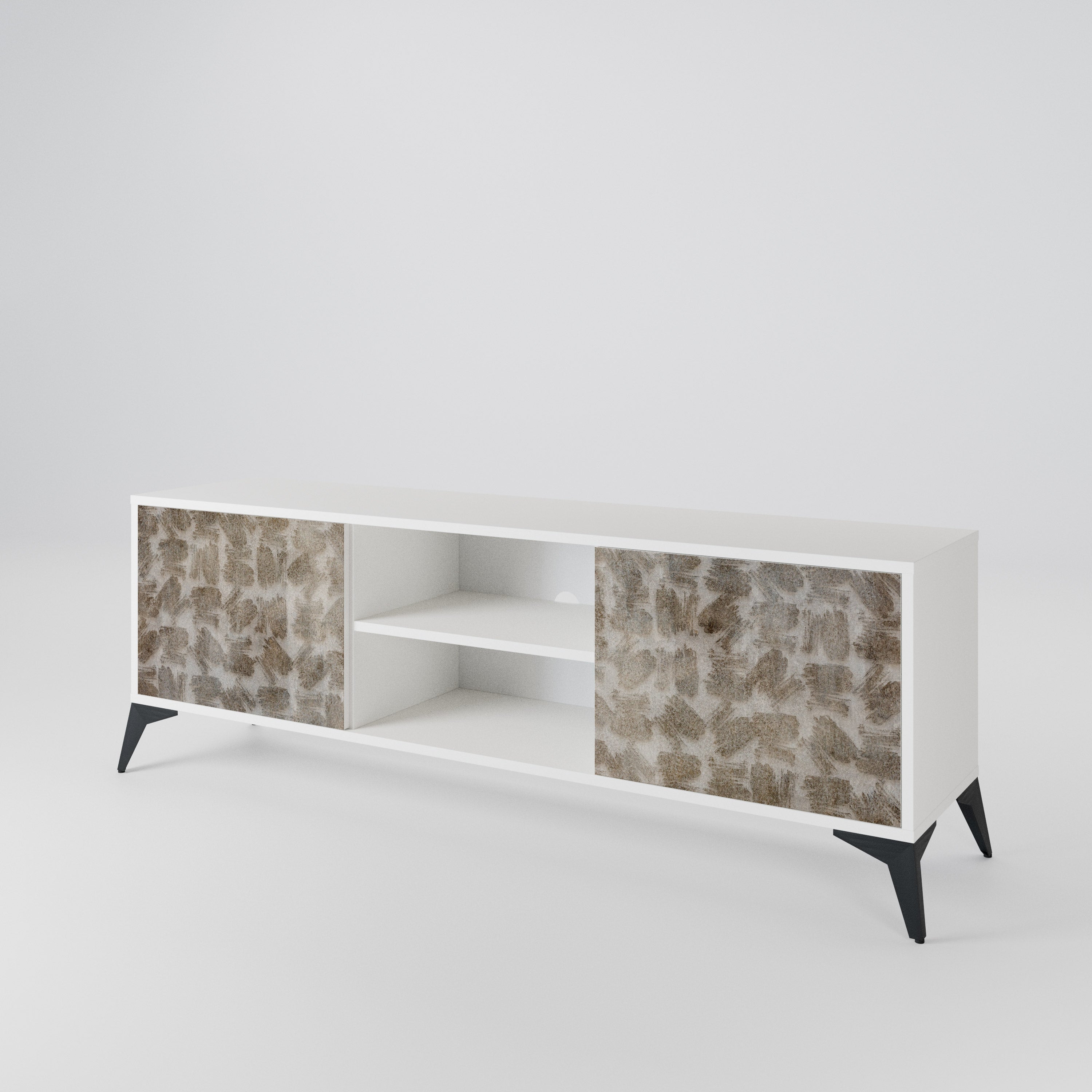 SLIGHTLY BLURRED Mueble de TV de 2 Puertas