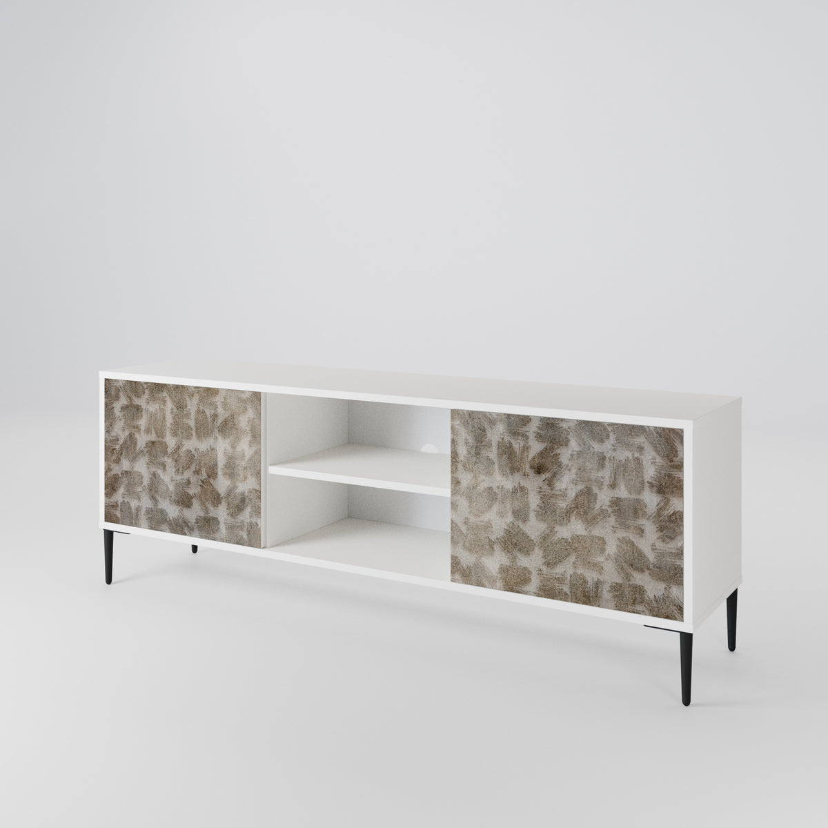 SLIGHTLY BLURRED Mueble de TV de 2 Puertas