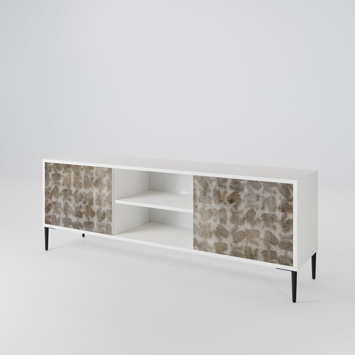 SLIGHTLY BLURRED Mueble de TV de 2 Puertas