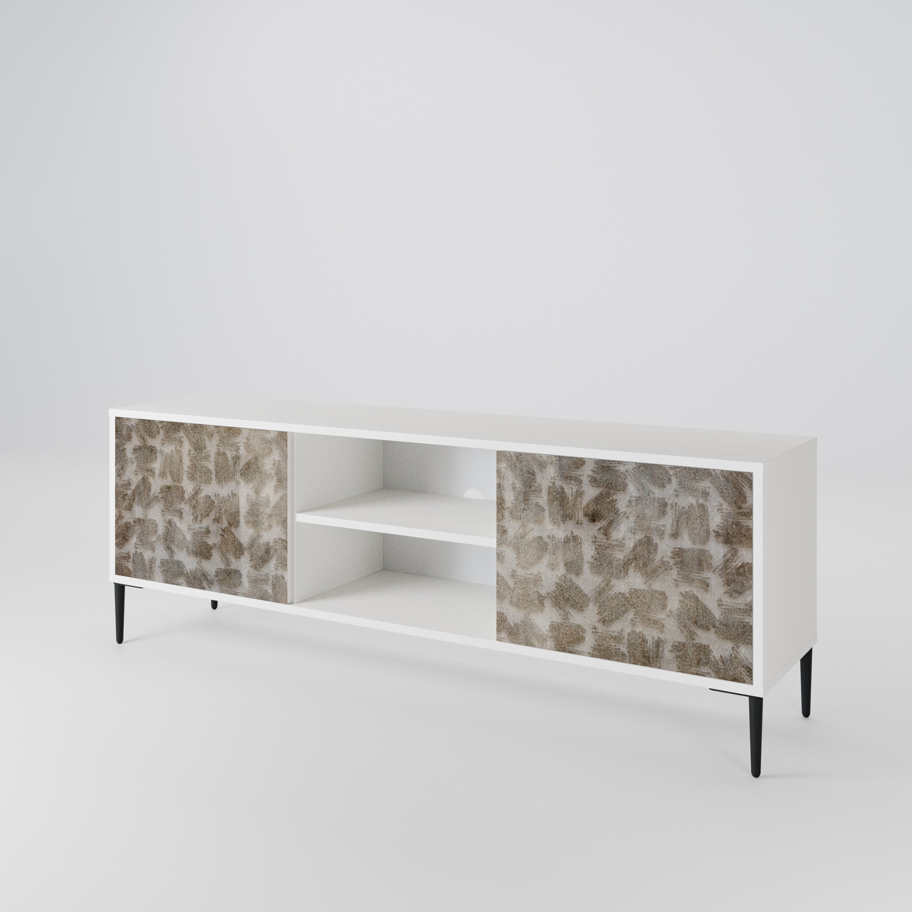 SLIGHTLY BLURRED Mueble de TV de 2 Puertas