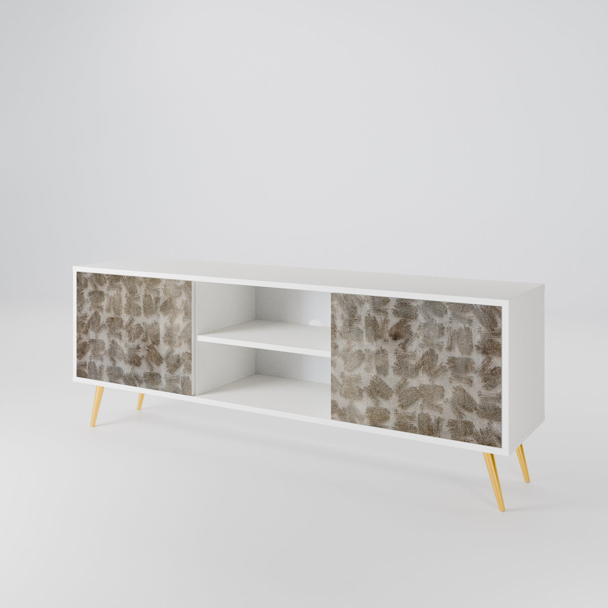 SLIGHTLY BLURRED Mueble de TV de 2 Puertas