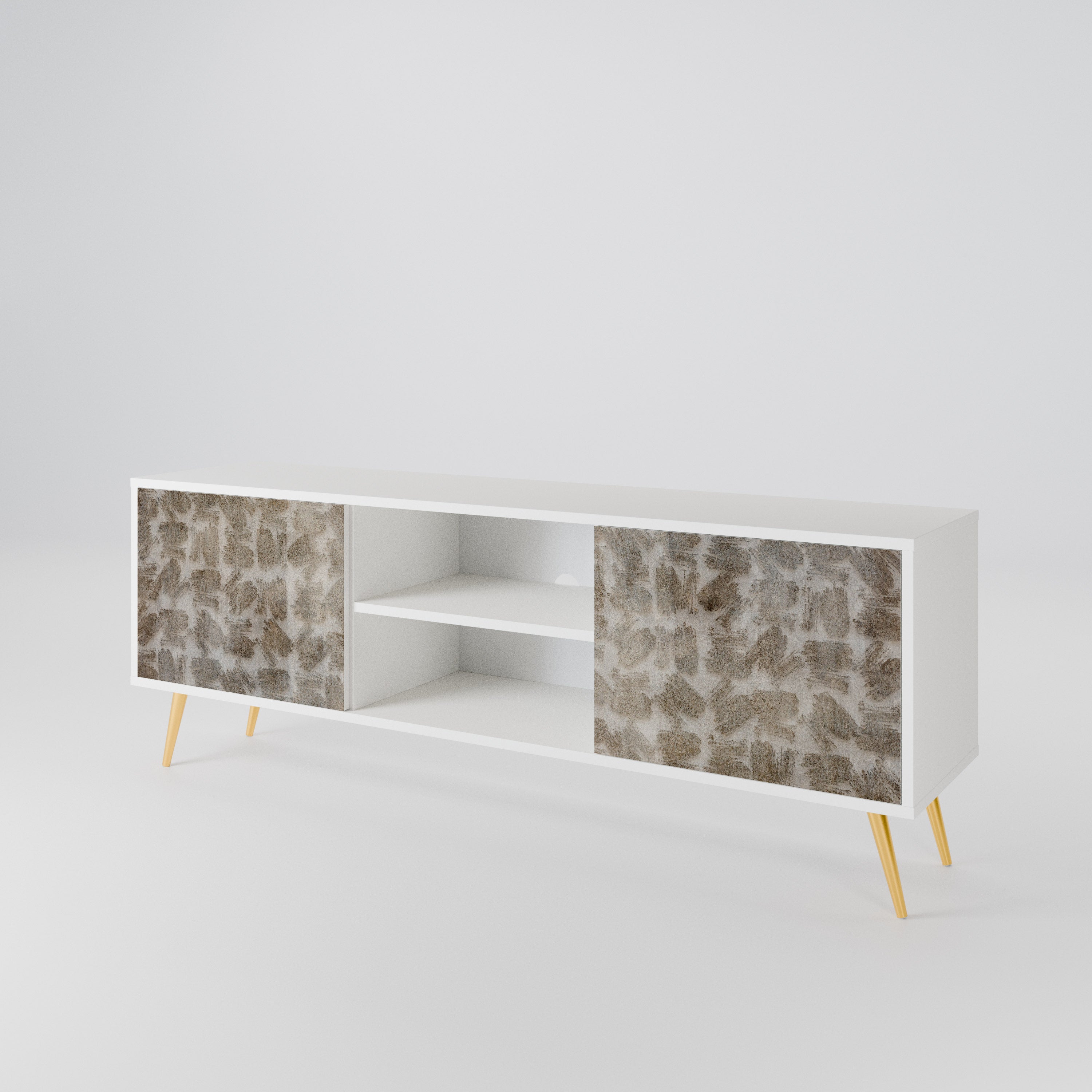 SLIGHTLY BLURRED Mueble de TV de 2 Puertas
