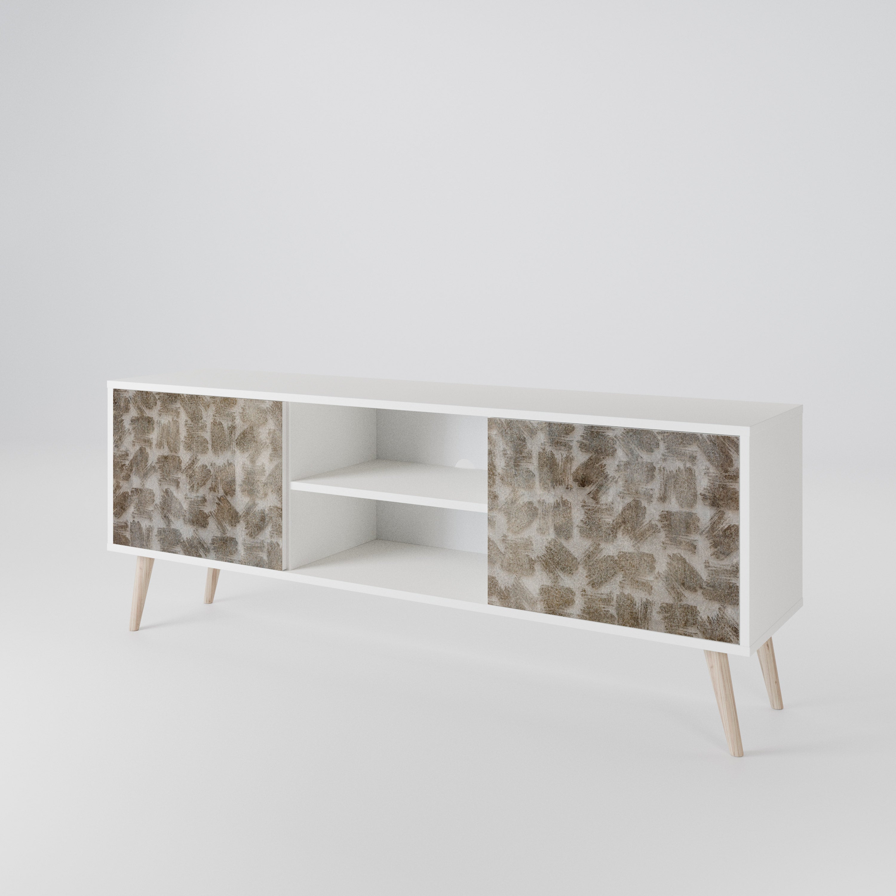 SLIGHTLY BLURRED Mueble de TV de 2 Puertas