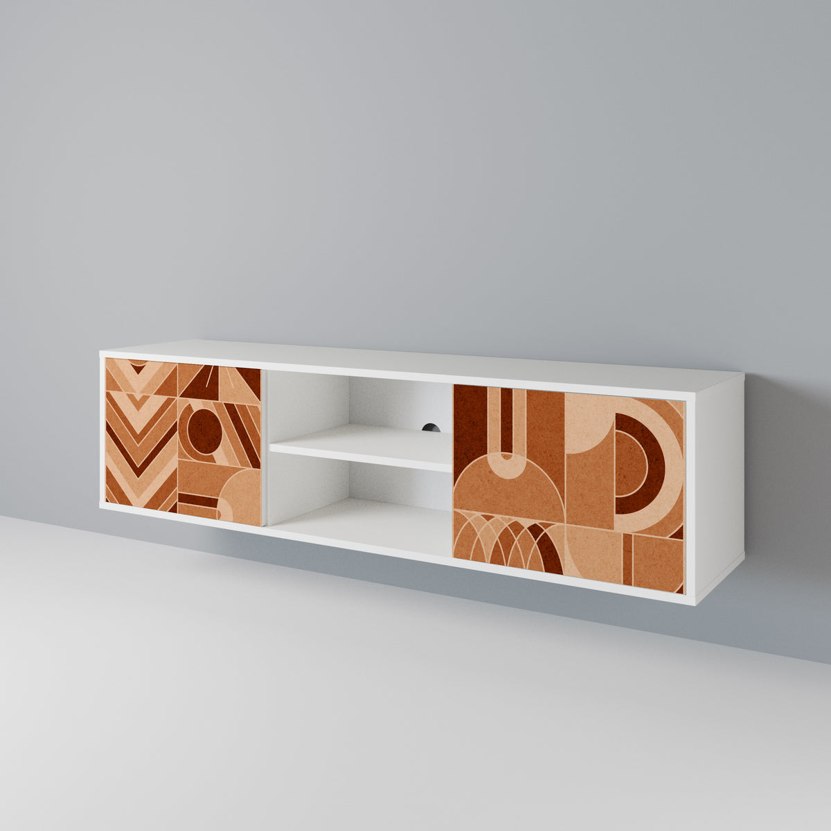 PRISM MOSAIC Mueble de TV de 2 Puertas