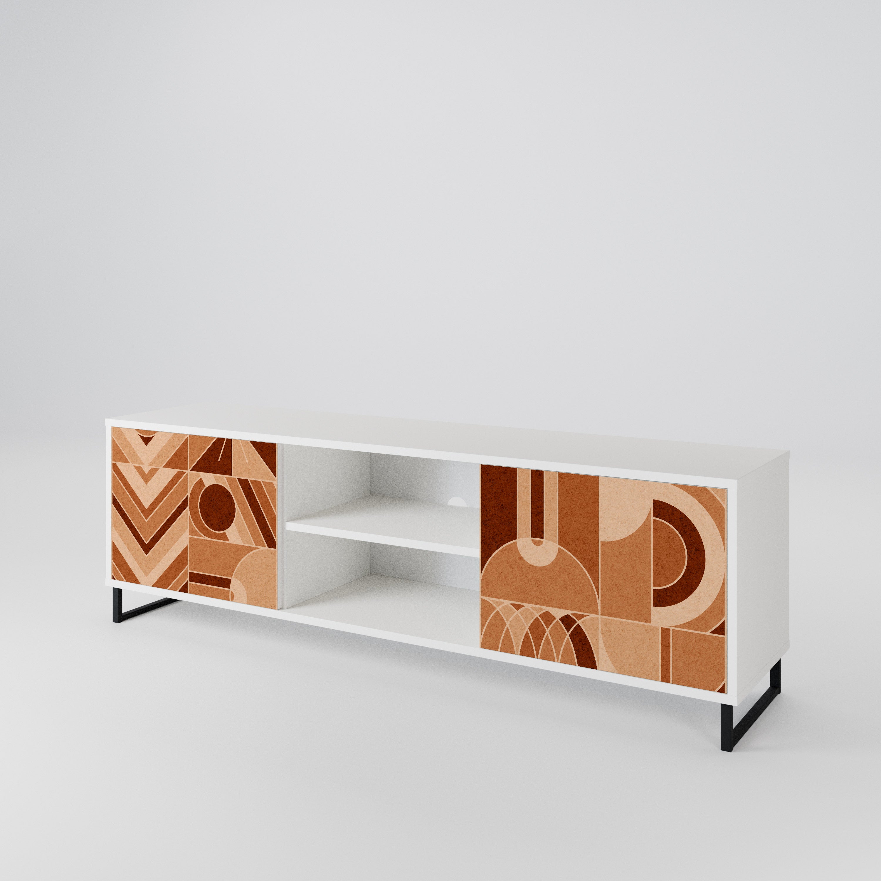 PRISM MOSAIC Mueble de TV de 2 Puertas