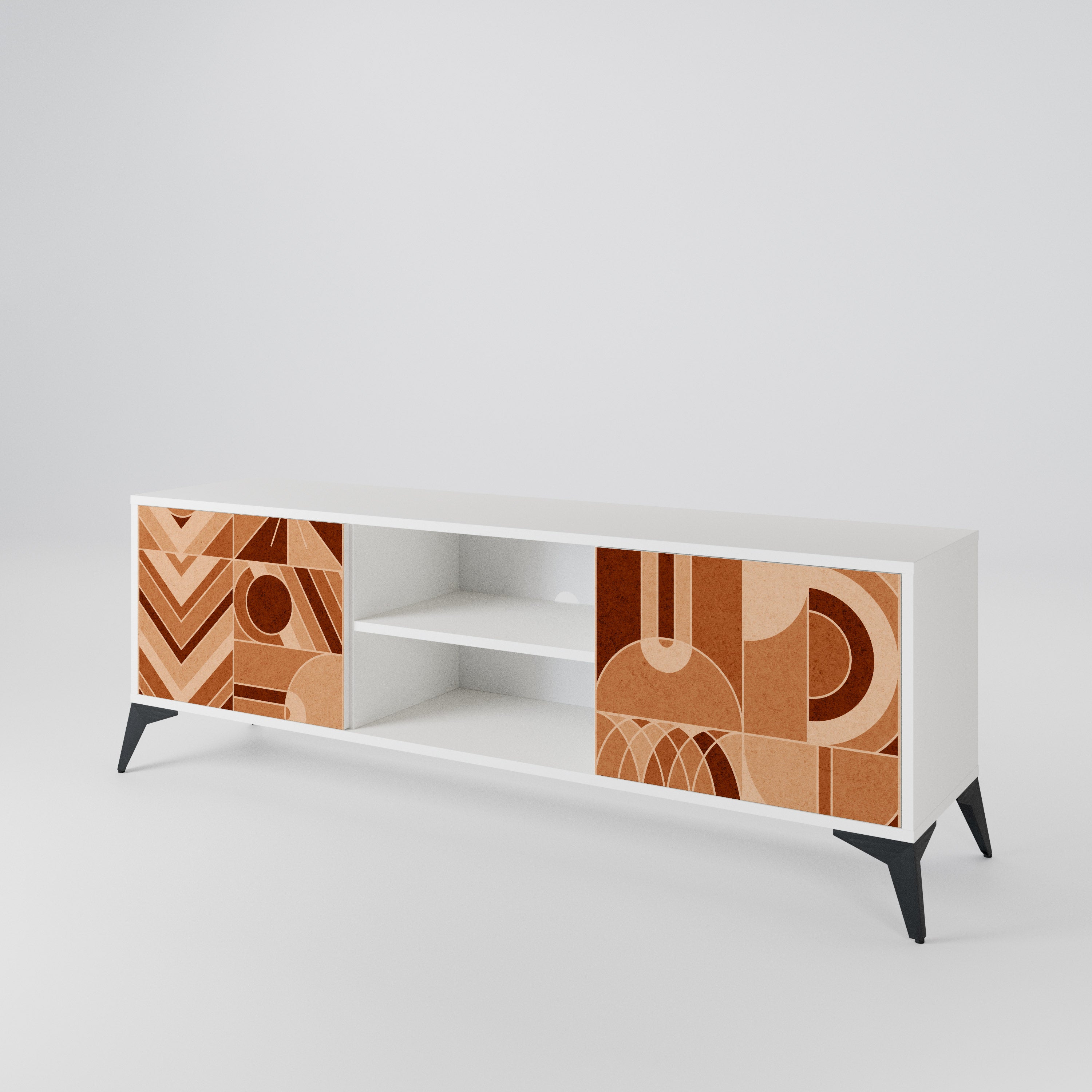PRISM MOSAIC Mueble de TV de 2 Puertas