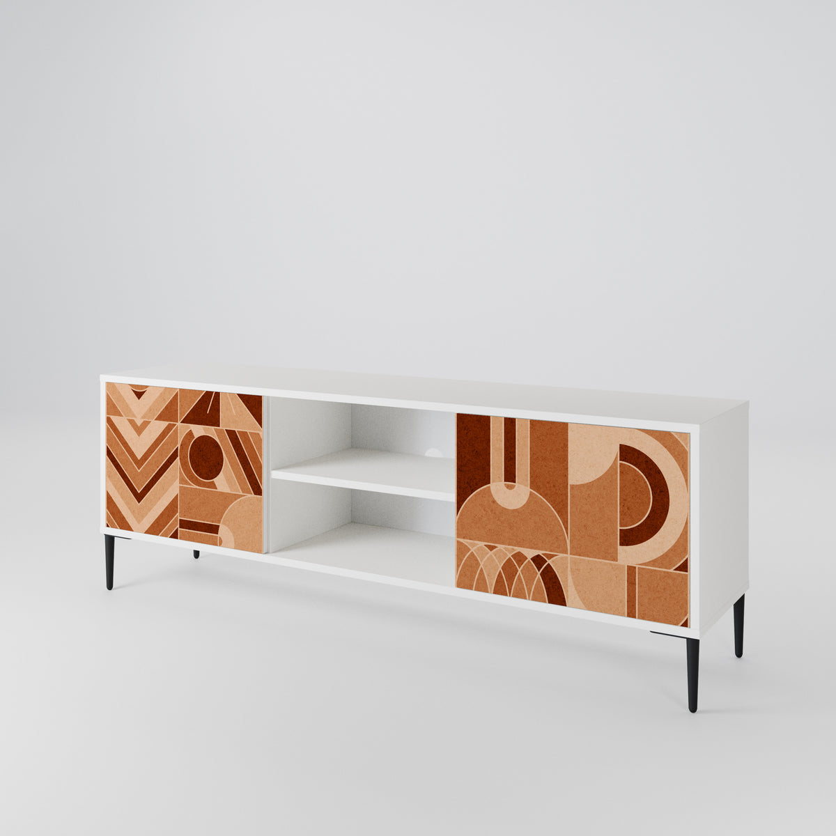 PRISM MOSAIC Mueble de TV de 2 Puertas