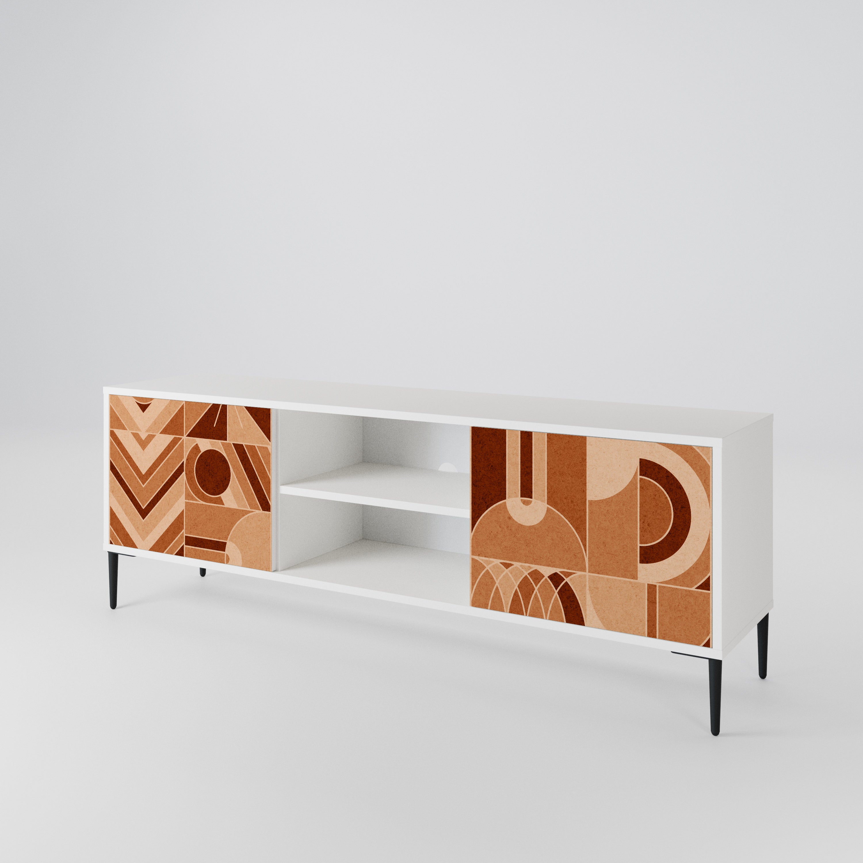 PRISM MOSAIC Mueble de TV de 2 Puertas